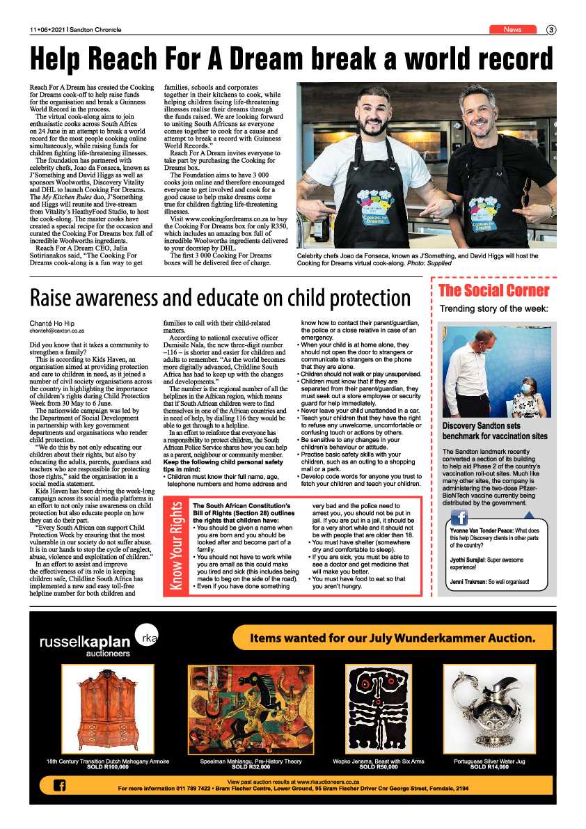 Sandton Chronicle 11 June 2021 page 3