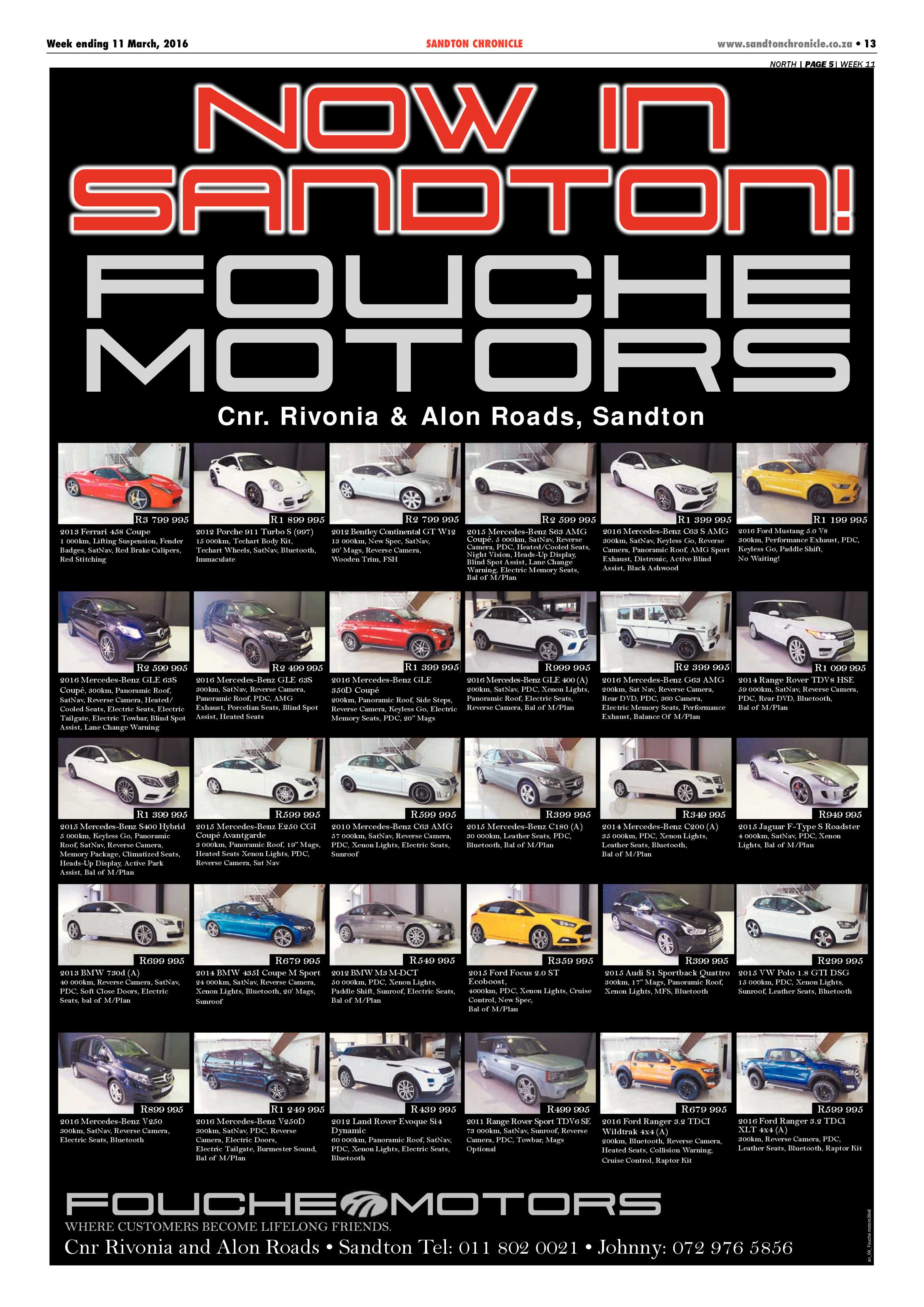 Sandton Chronicle 11 March 2016 page 13