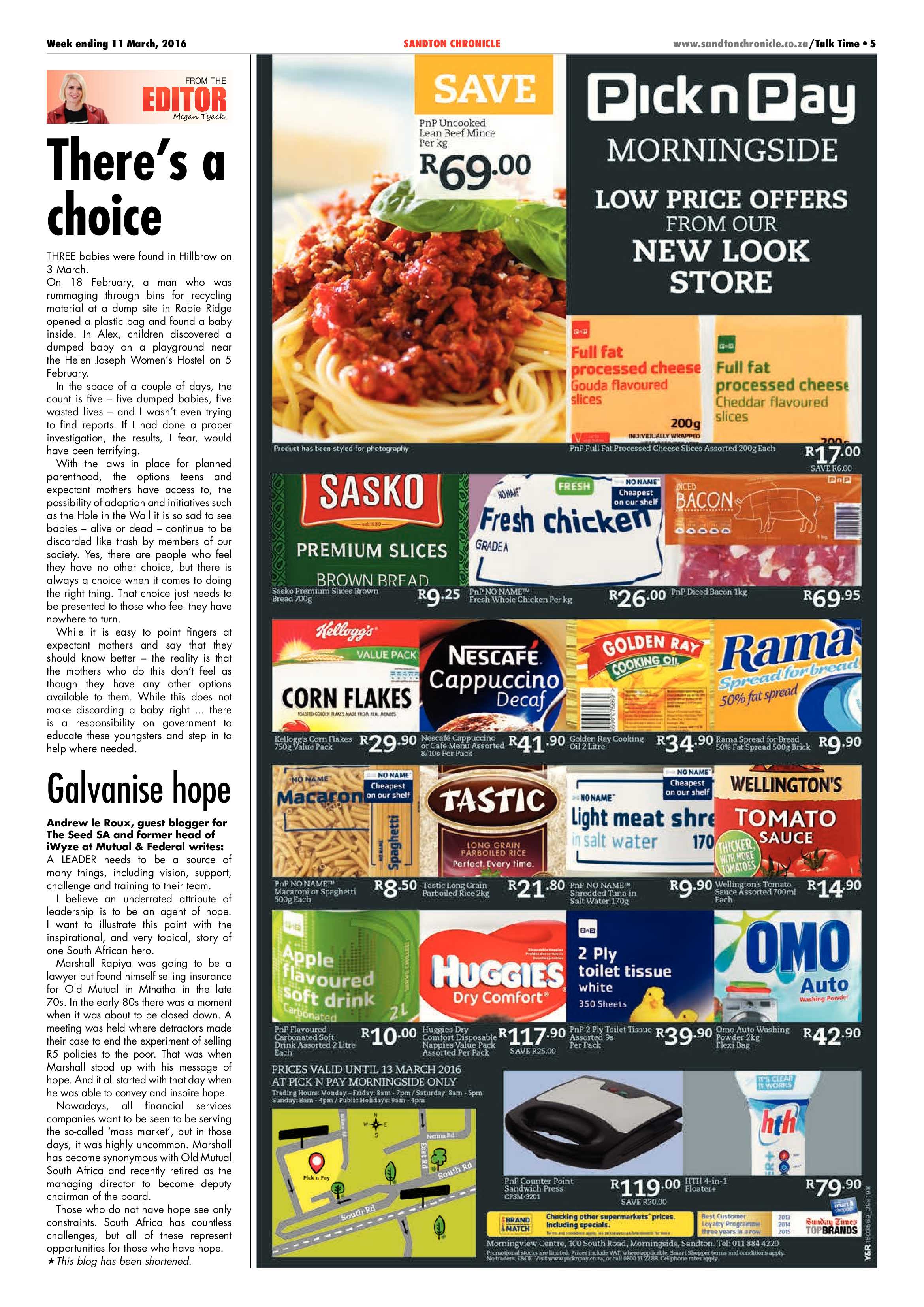 Sandton Chronicle 11 March 2016 page 5