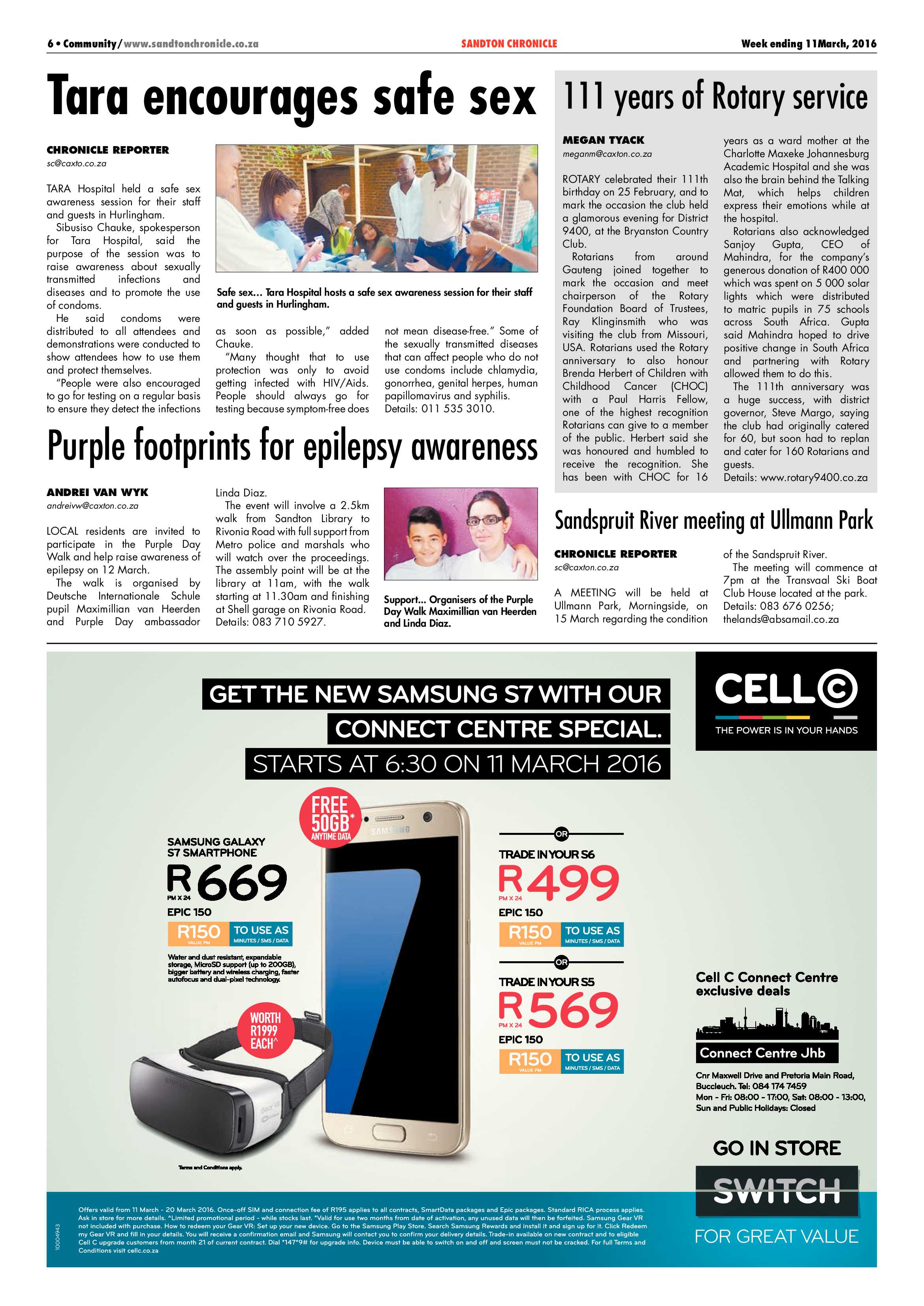 Sandton Chronicle 11 March 2016 page 6