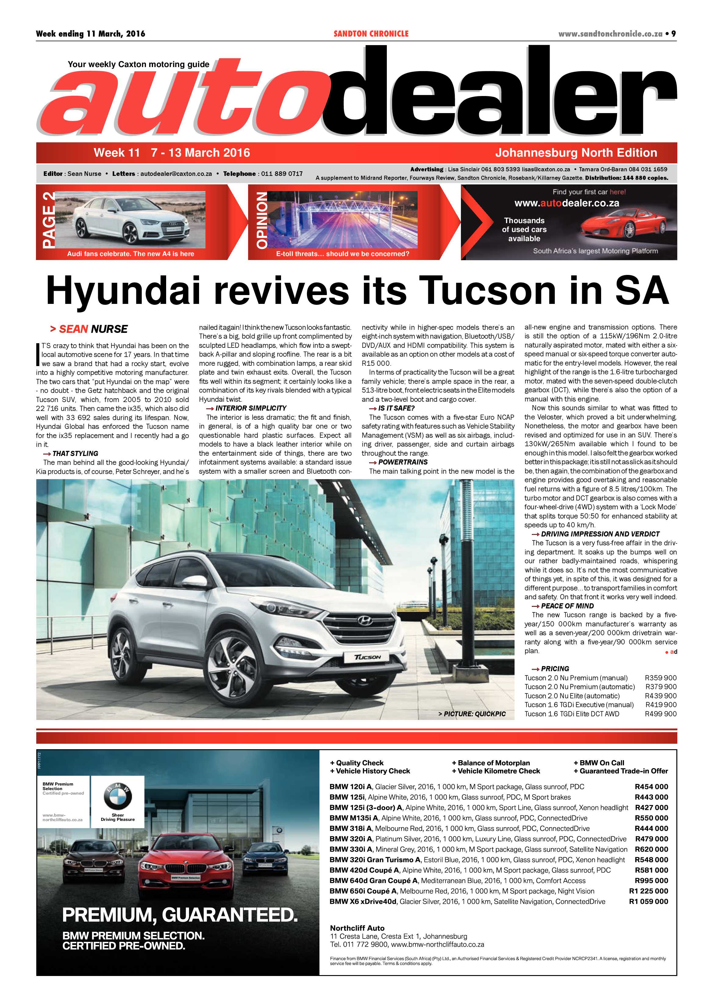 Sandton Chronicle 11 March 2016 page 9