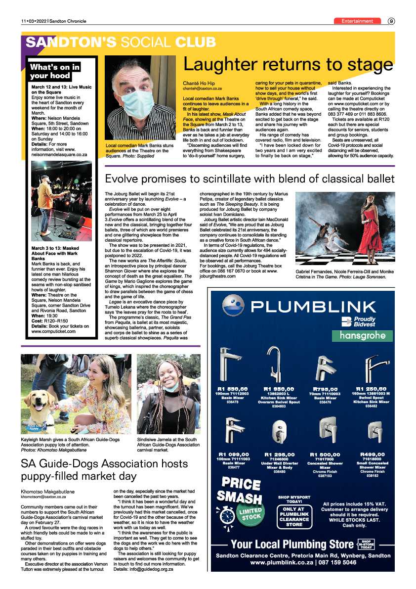 Sandton Chronicle 11 March 2022 page 9