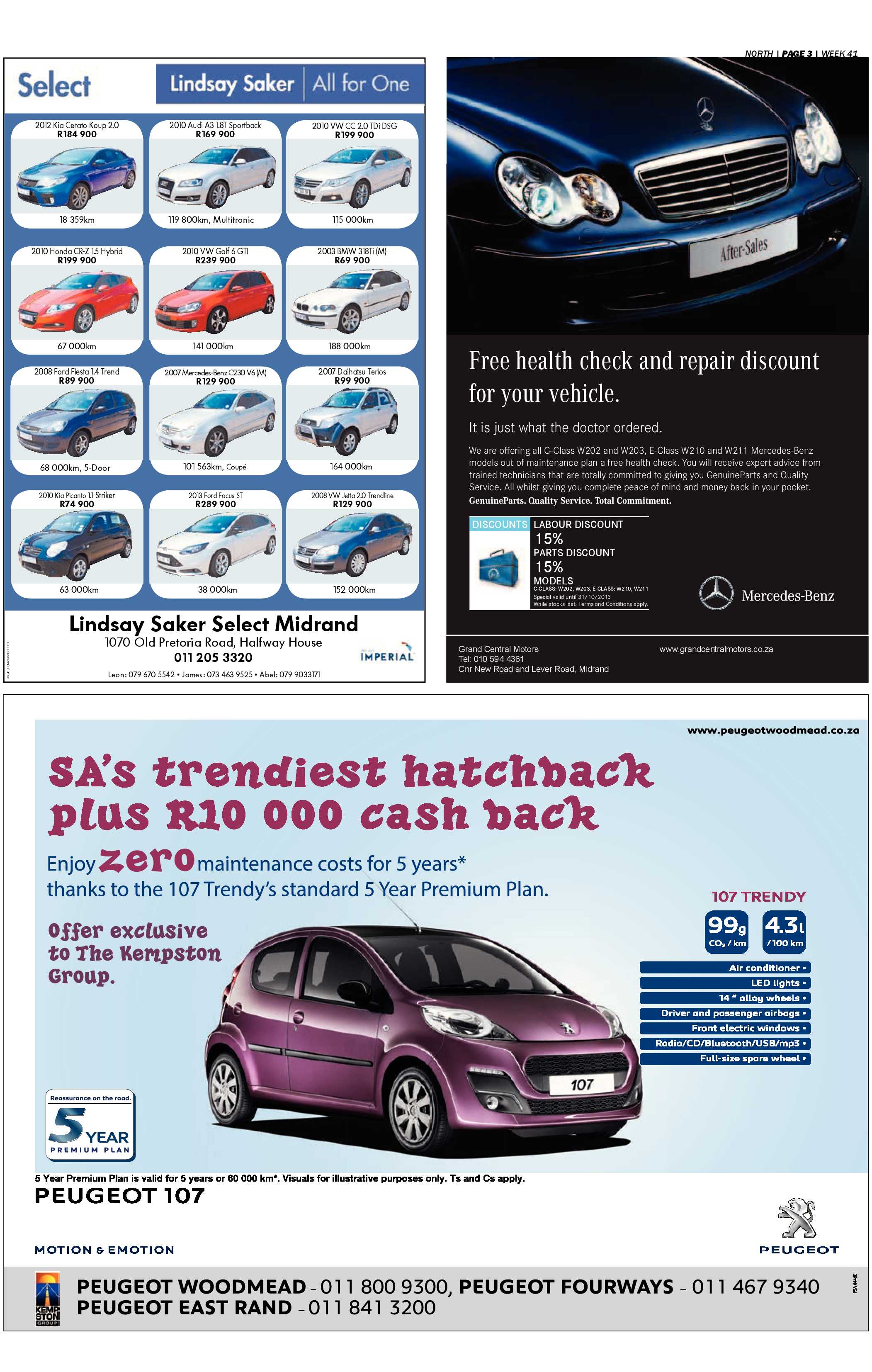 Sandton Chronicle 11 October 2013 page 21