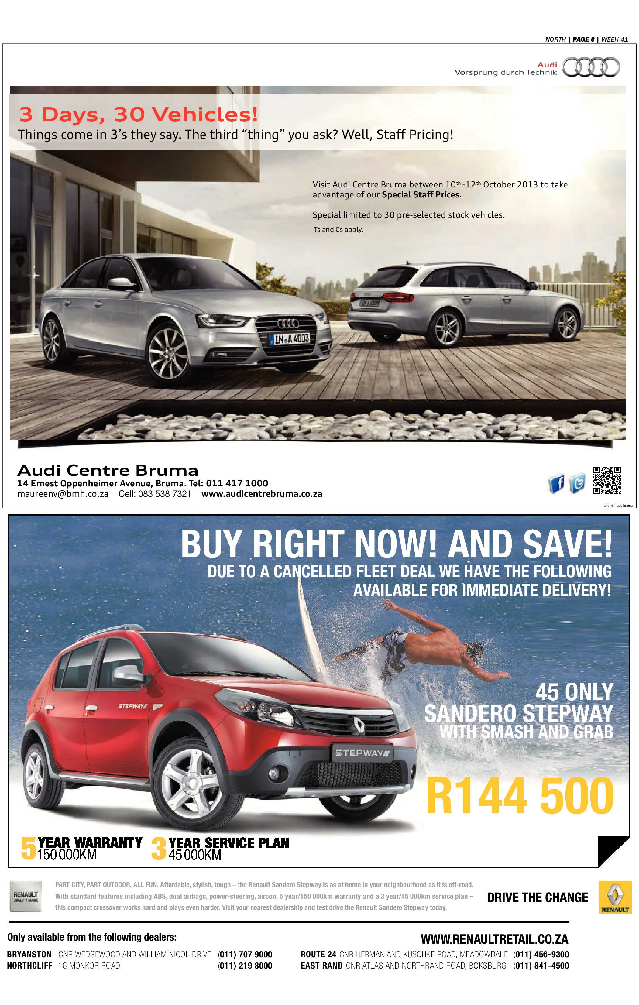 Sandton Chronicle 11 October 2013 page 26