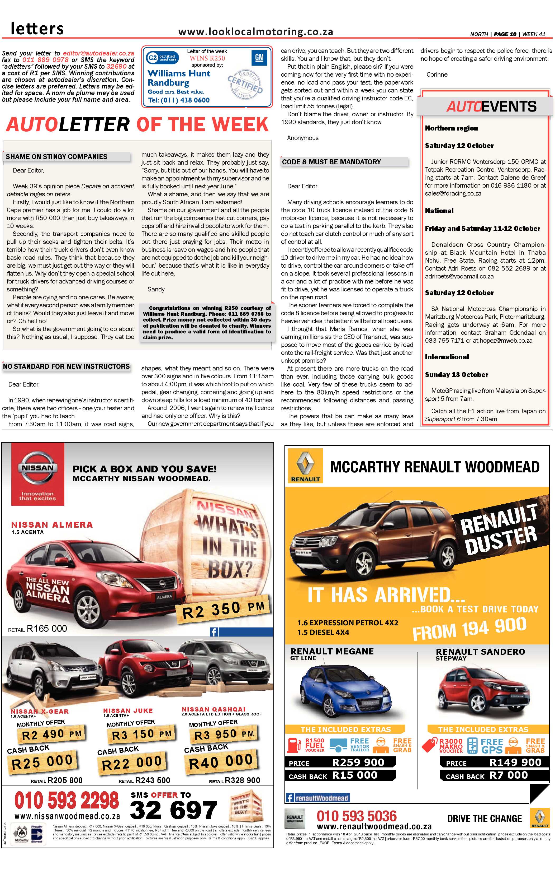 Sandton Chronicle 11 October 2013 page 28