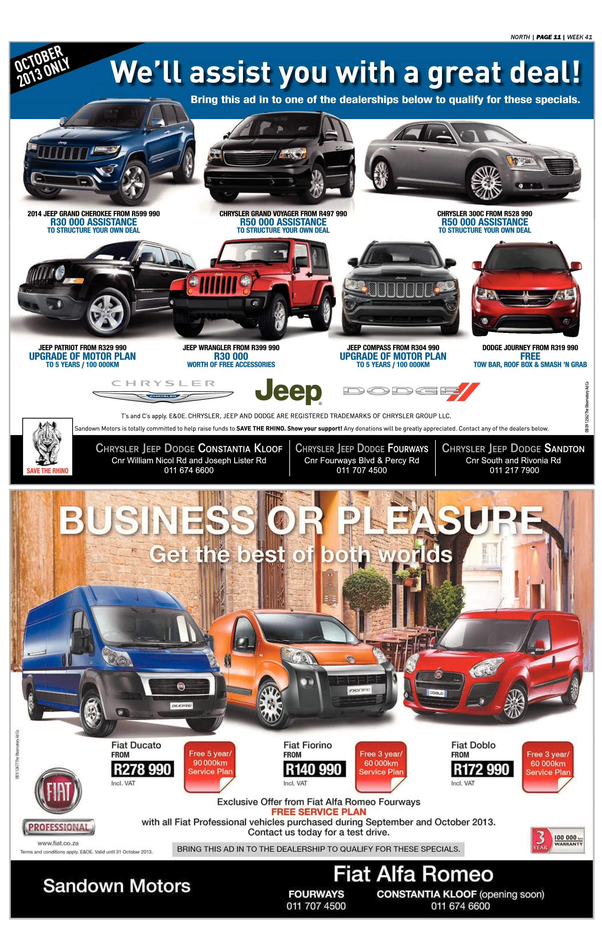 Sandton Chronicle 11 October 2013 page 29