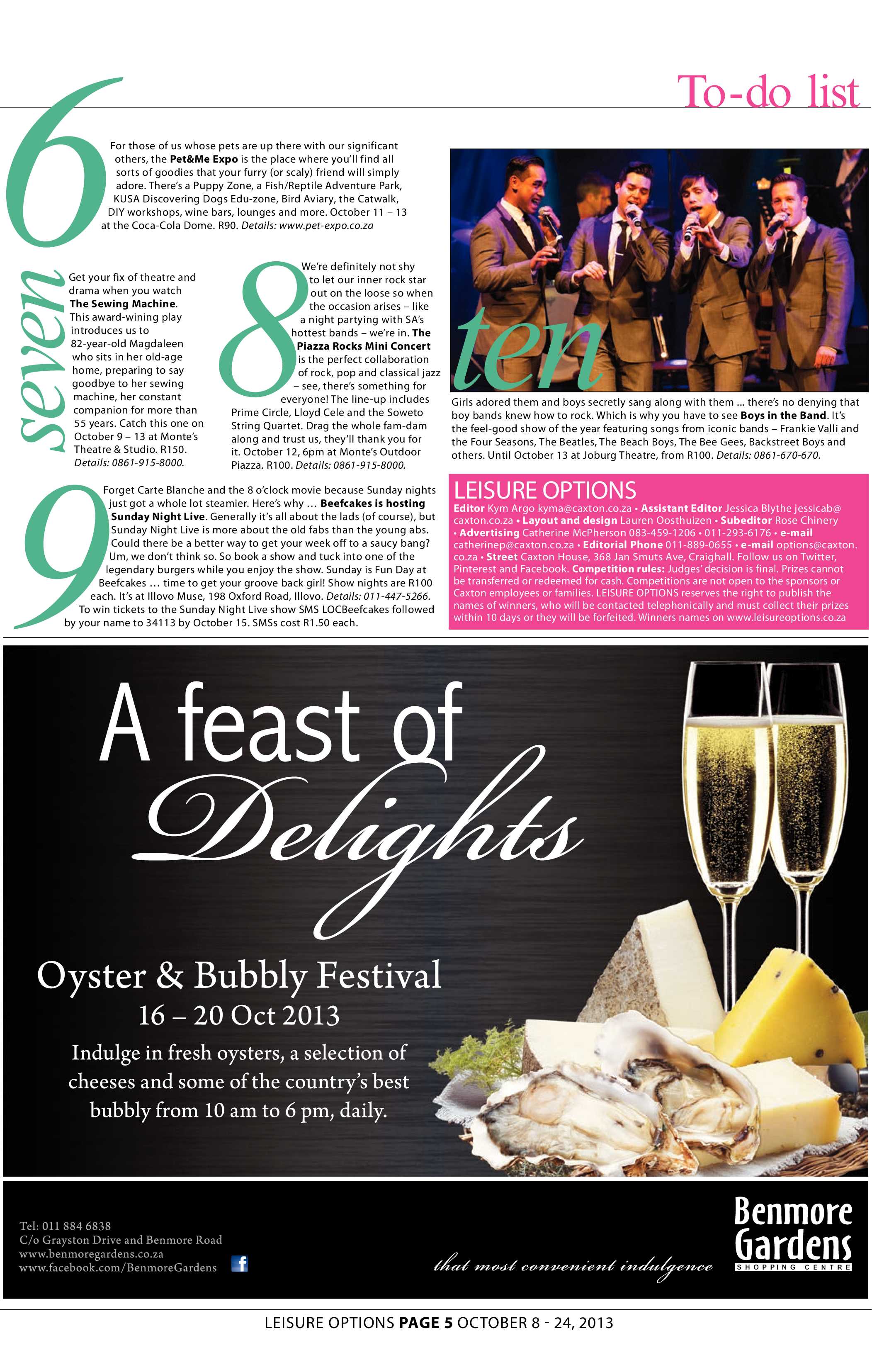 Sandton Chronicle 11 October 2013 page 31