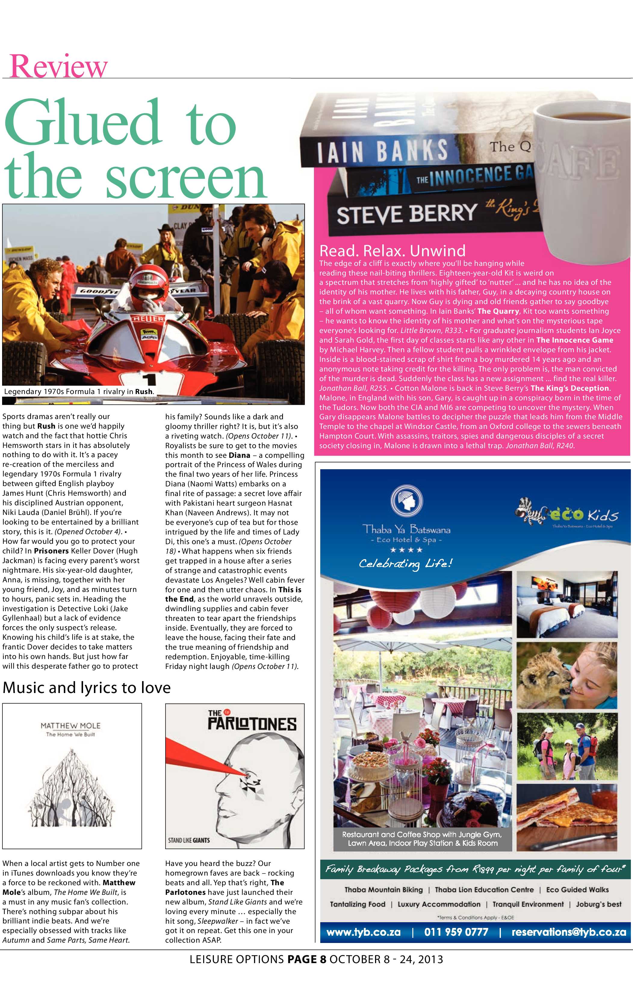 Sandton Chronicle 11 October 2013 page 34