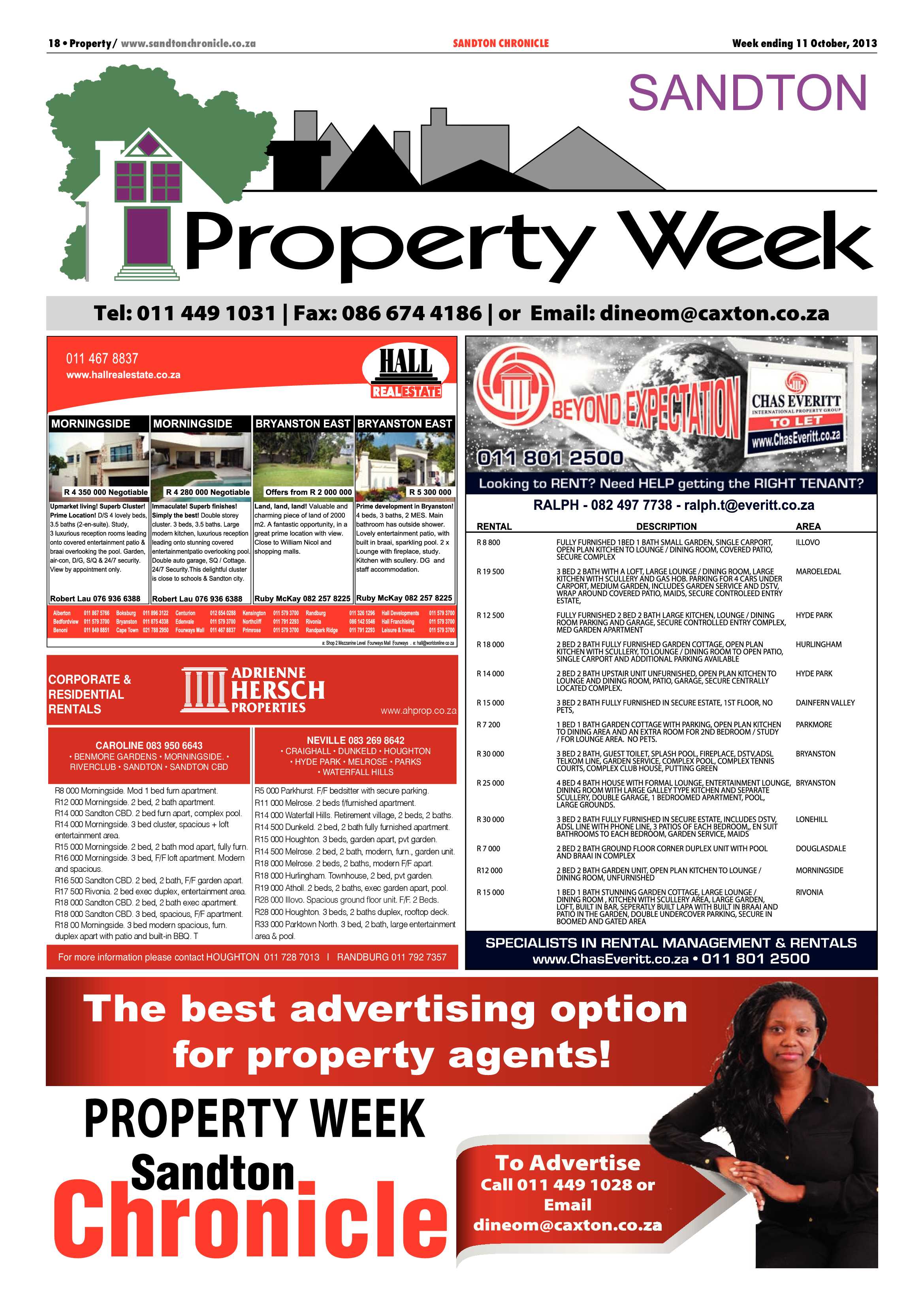 Sandton Chronicle 11 October 2013 page 38