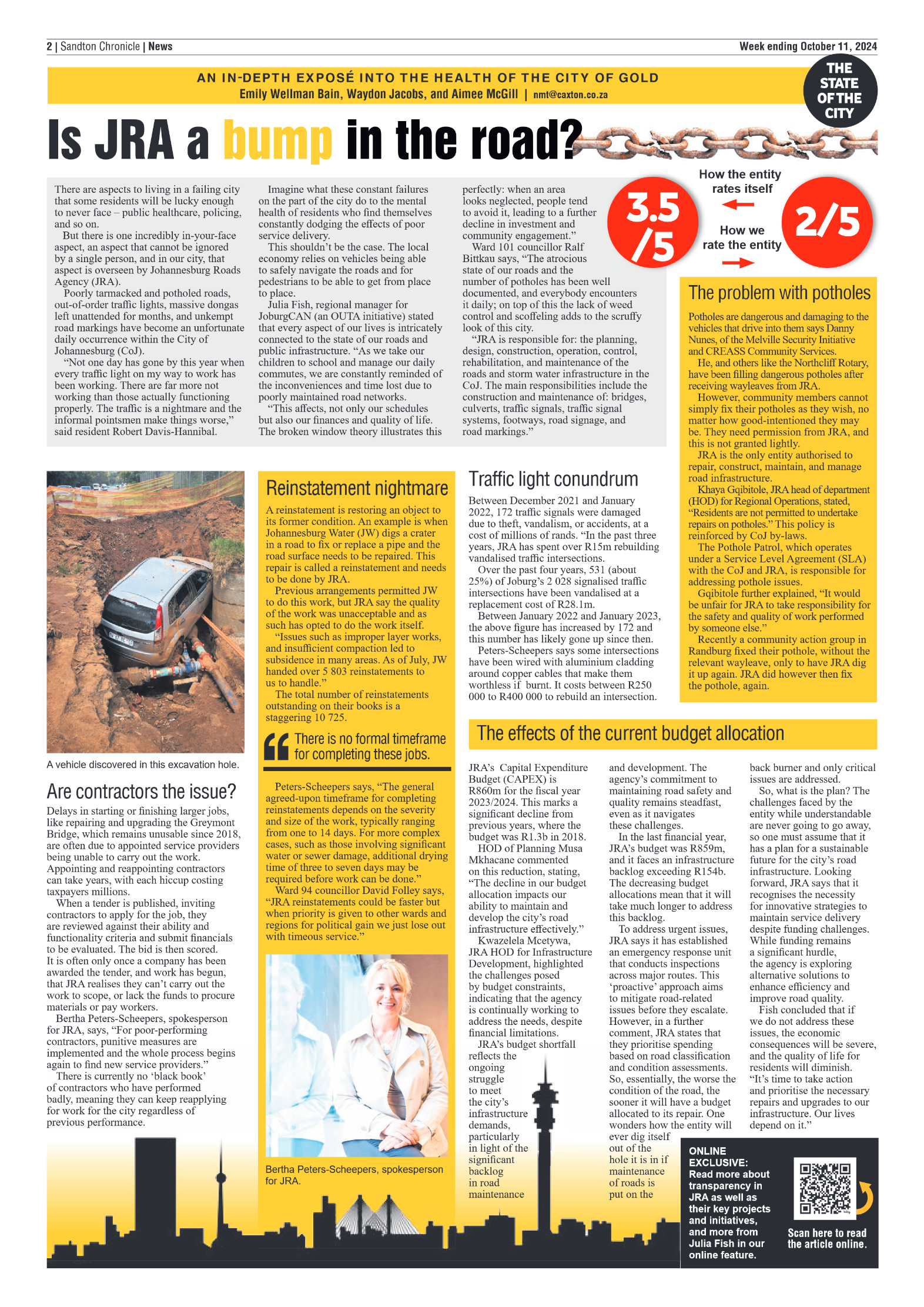 Sandton Chronicle 11 October 2024 page 2