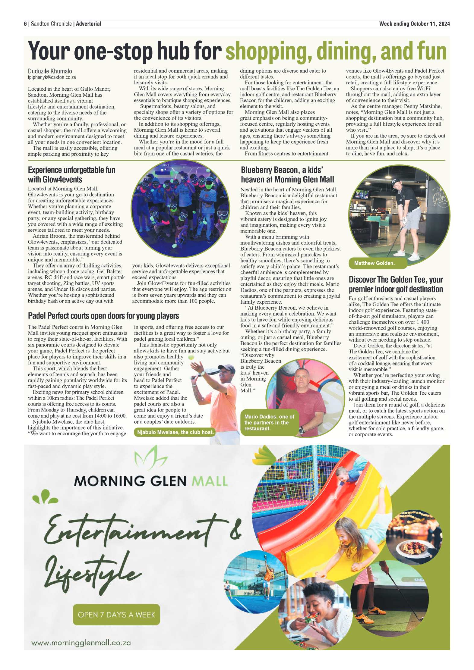 Sandton Chronicle 11 October 2024 page 6