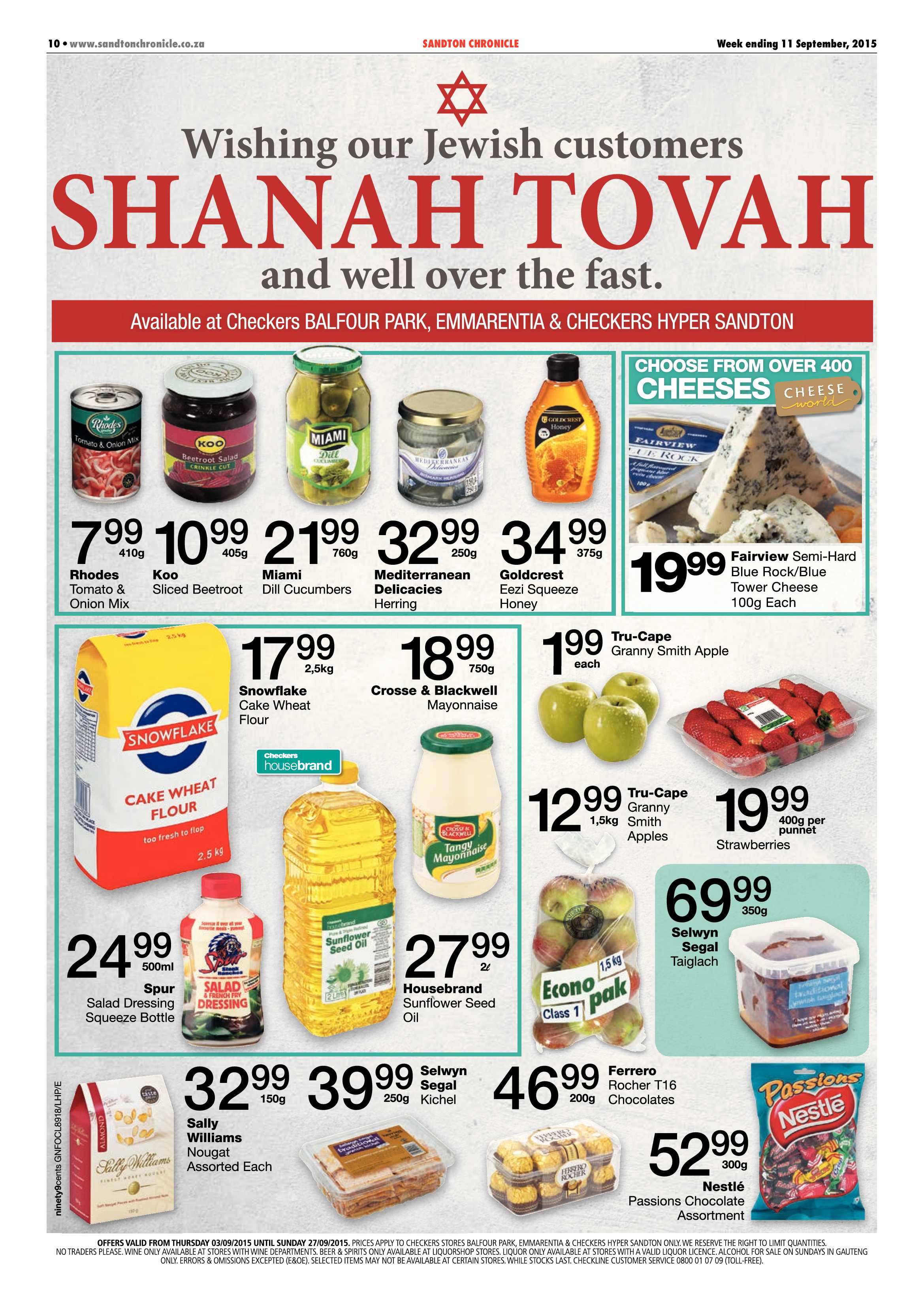 Sandton Chronicle 11 September 2015 page 10