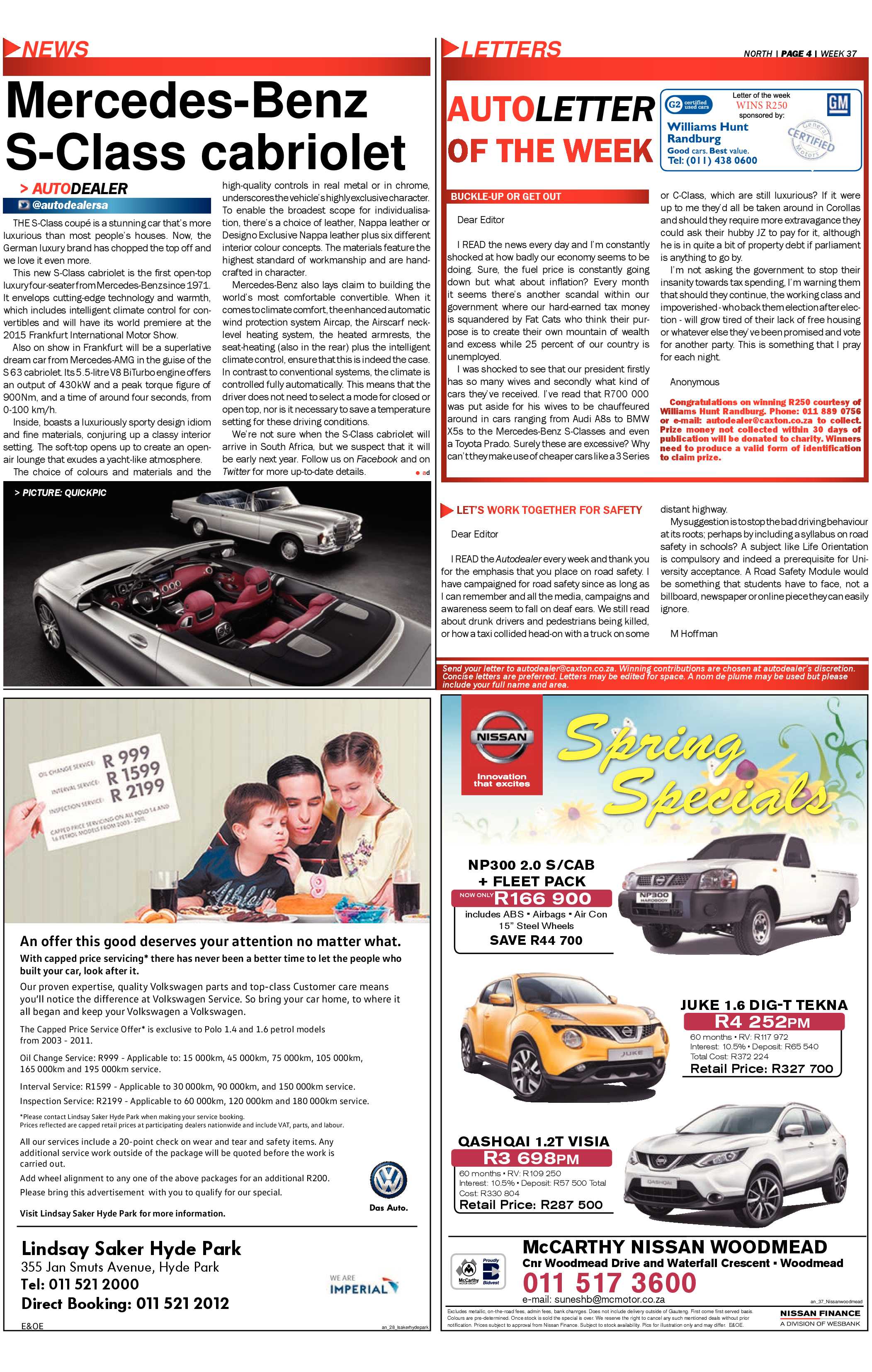 Sandton Chronicle 11 September 2015 page 17