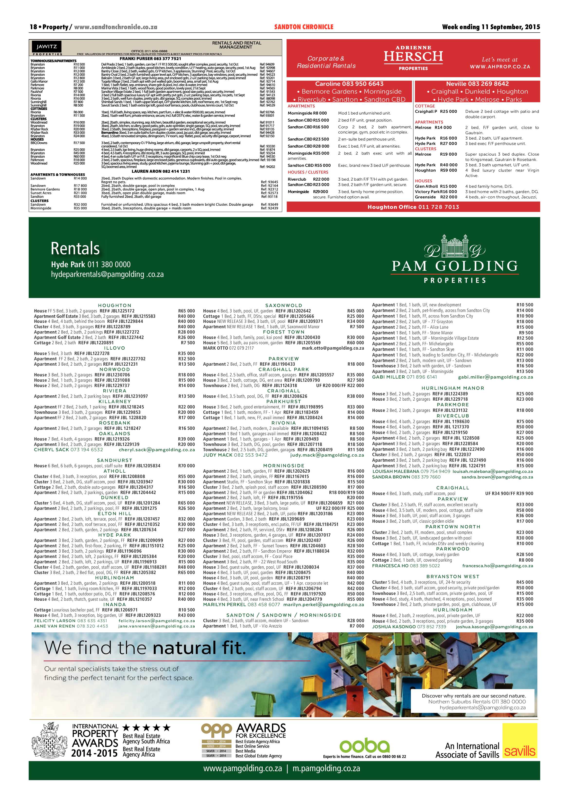 Sandton Chronicle 11 September 2015 page 24