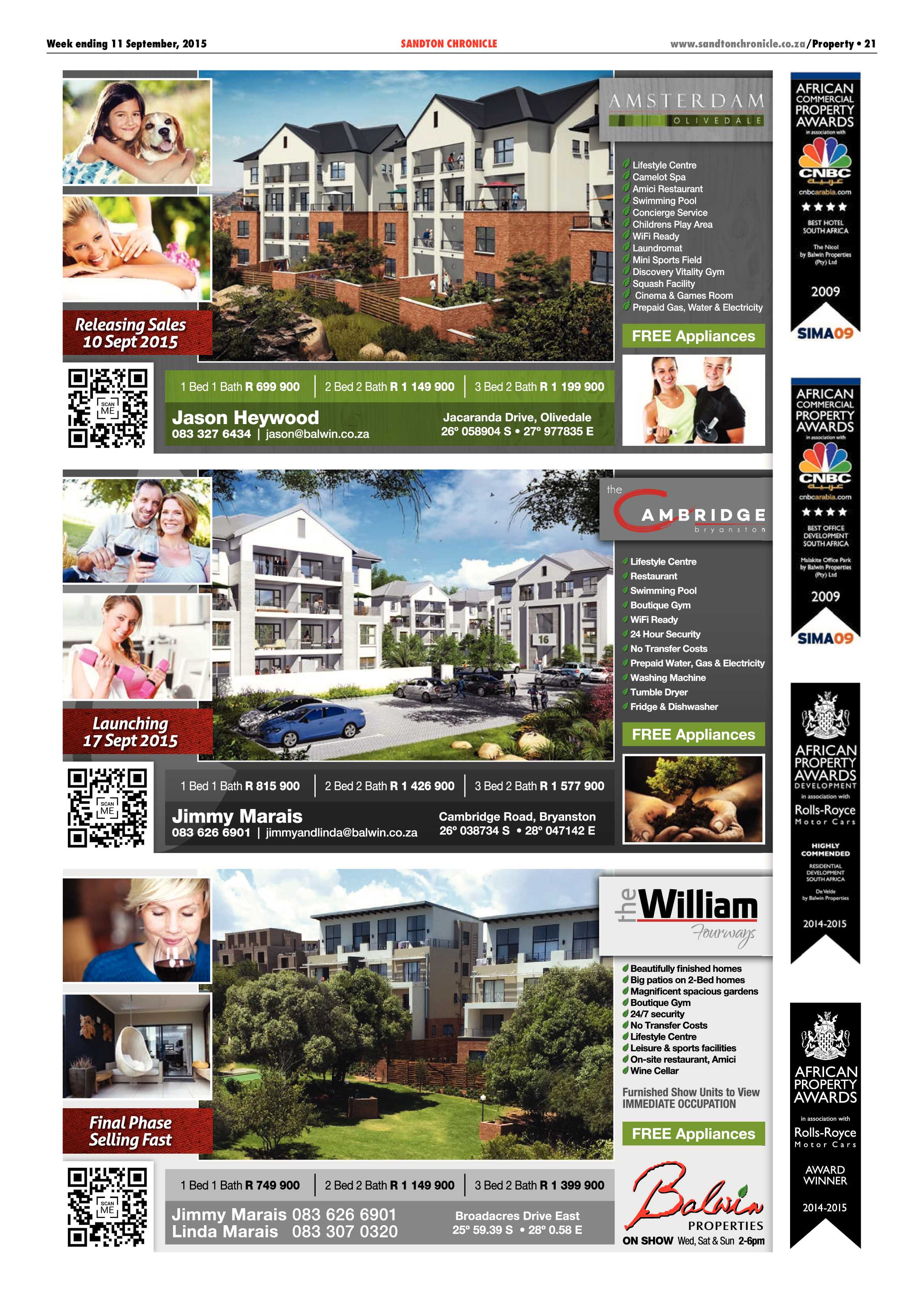 Sandton Chronicle 11 September 2015 page 27