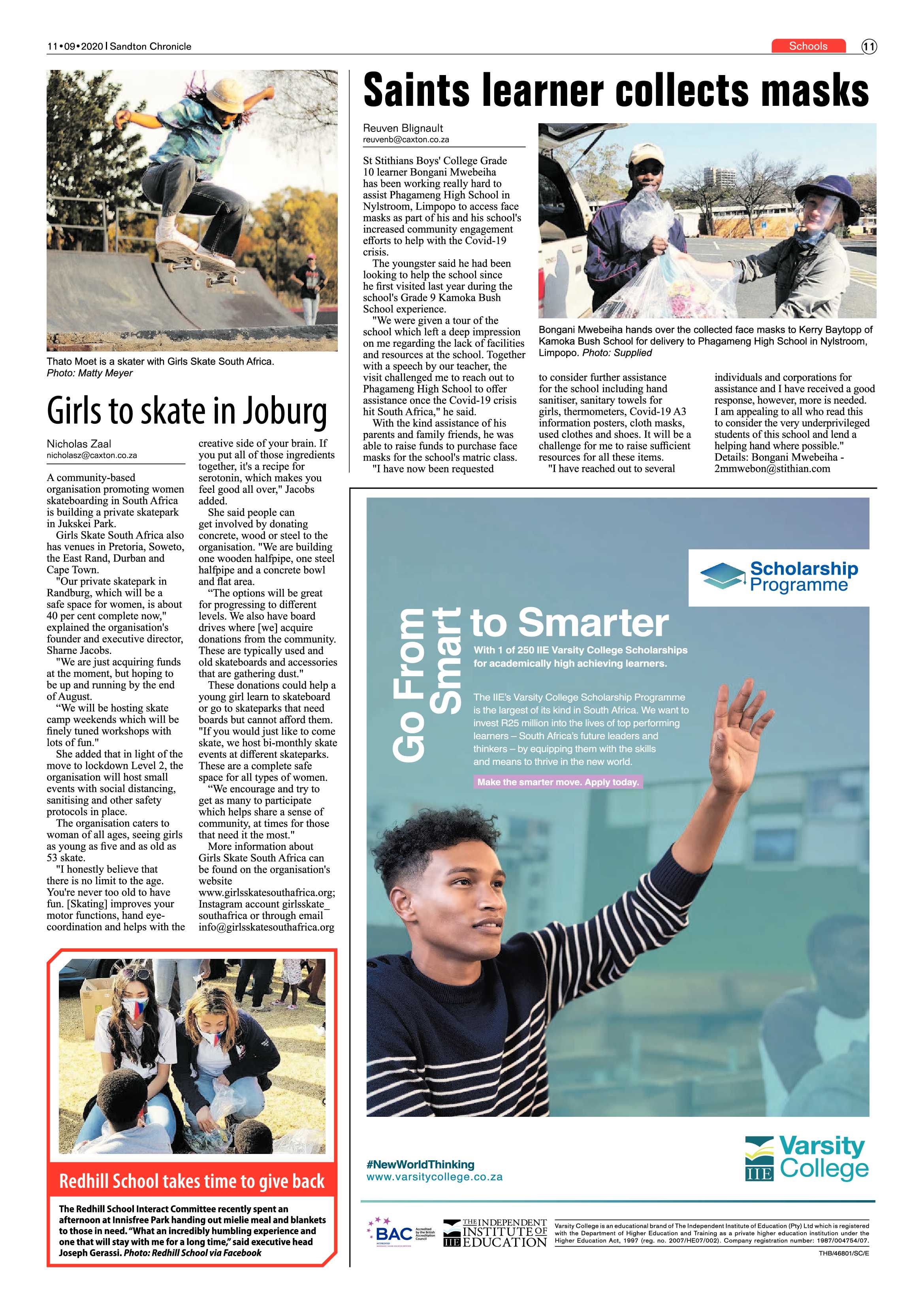 Sandton Chronicle 11 September 2020 page 11