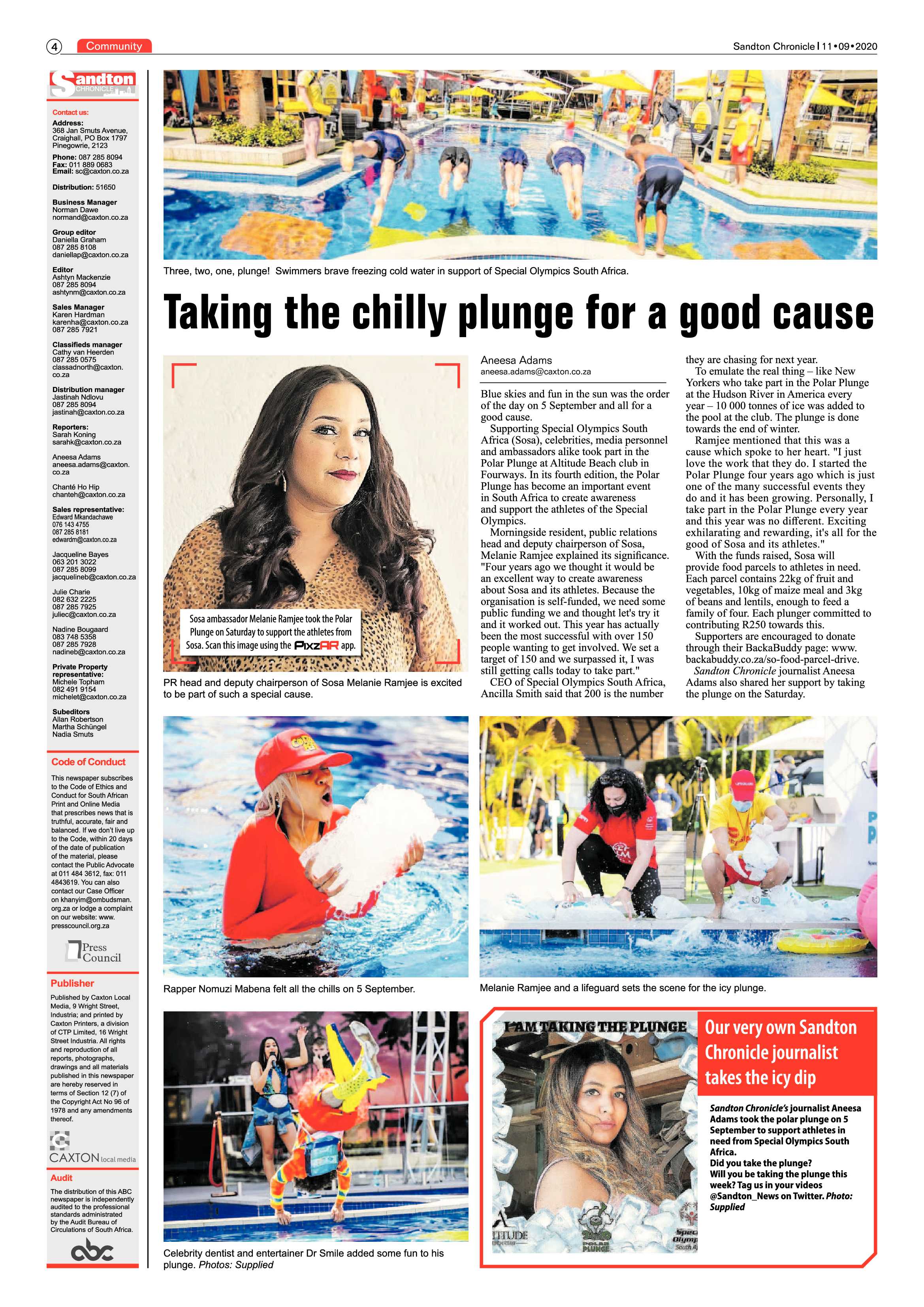 Sandton Chronicle 11 September 2020 page 4