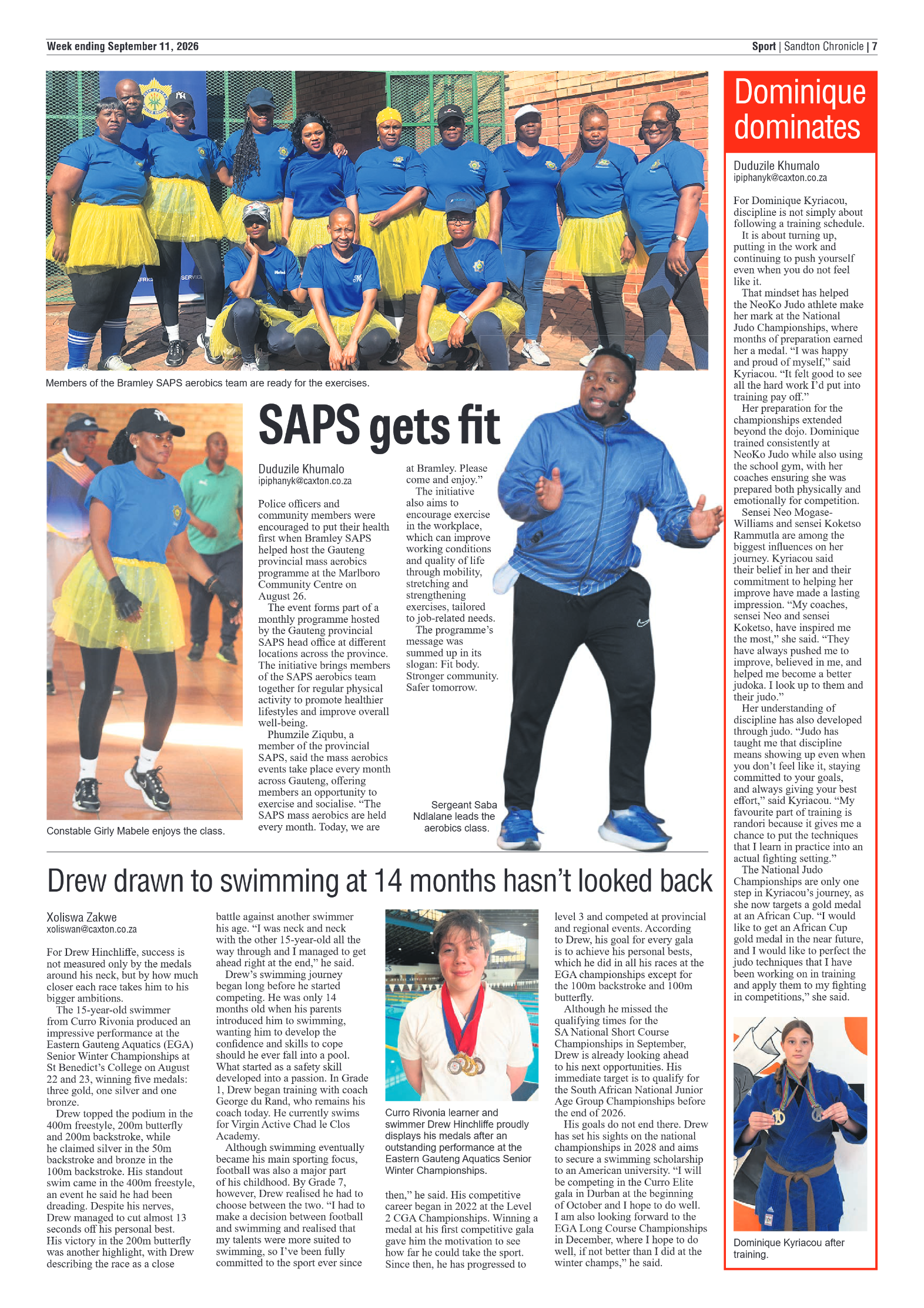 Sandton Chronicle 11 September 2026 page 7