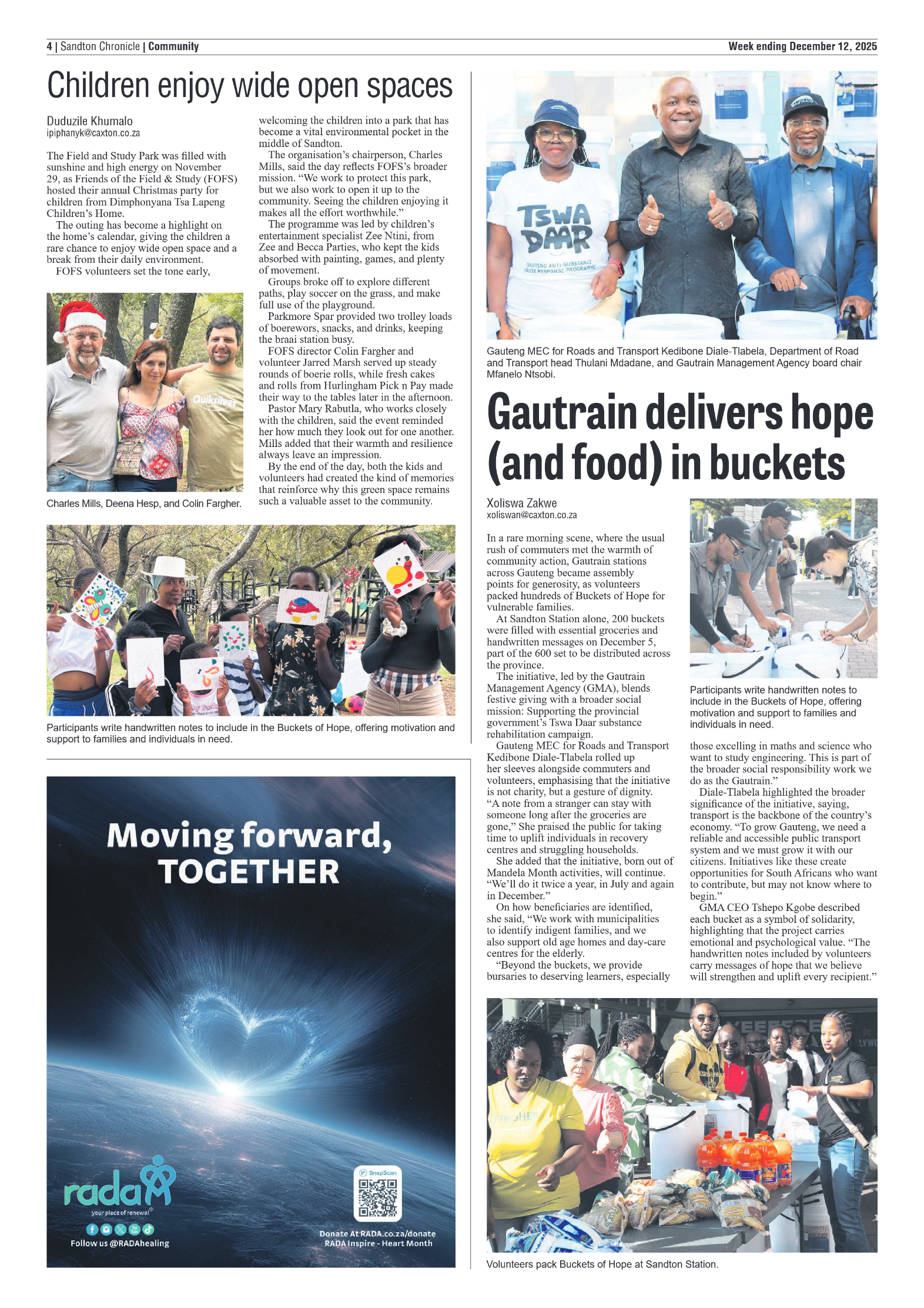 Sandton Chronicle 12 December 2025 page 4