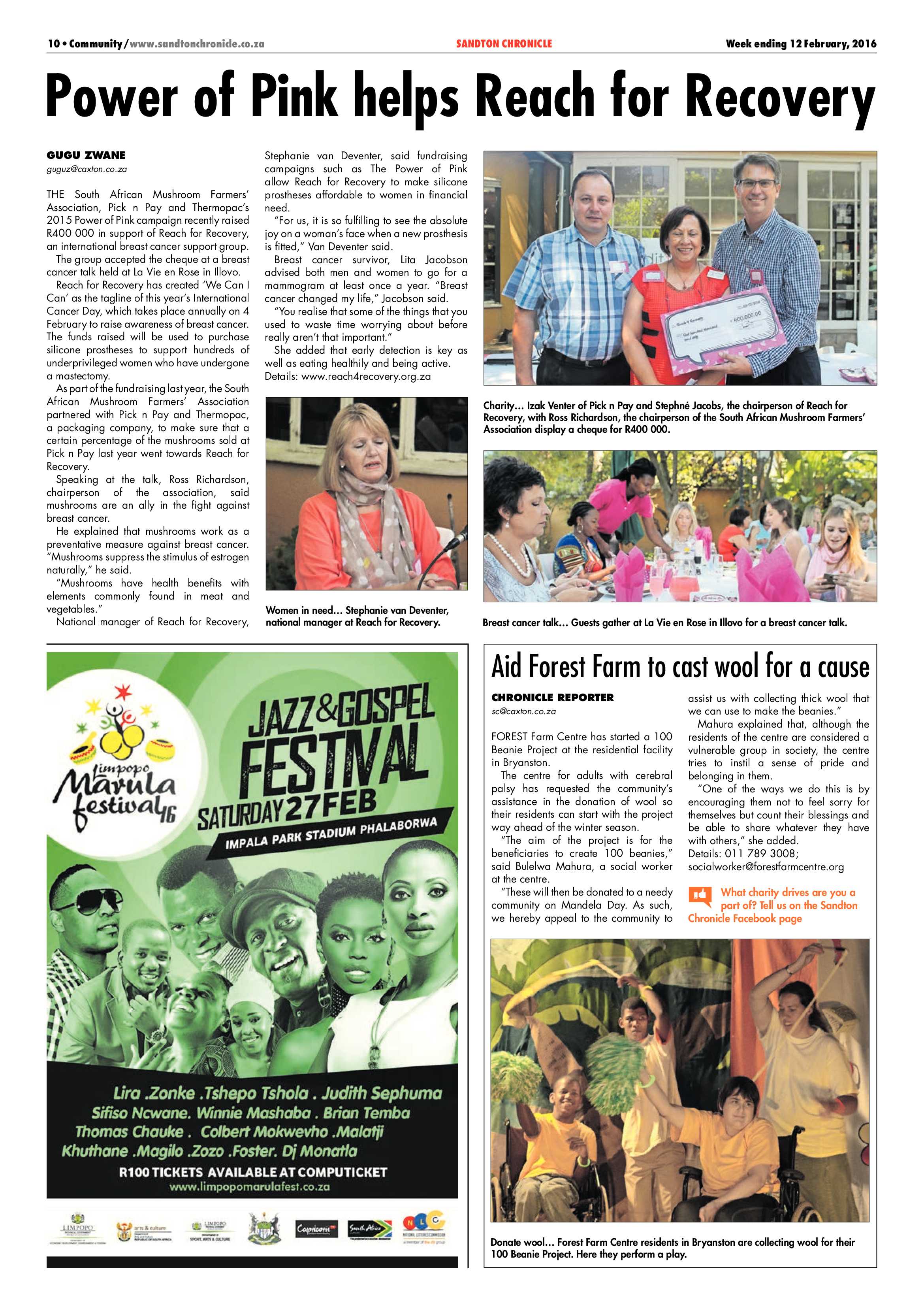 Sandton Chronicle 12 February 2016 page 10