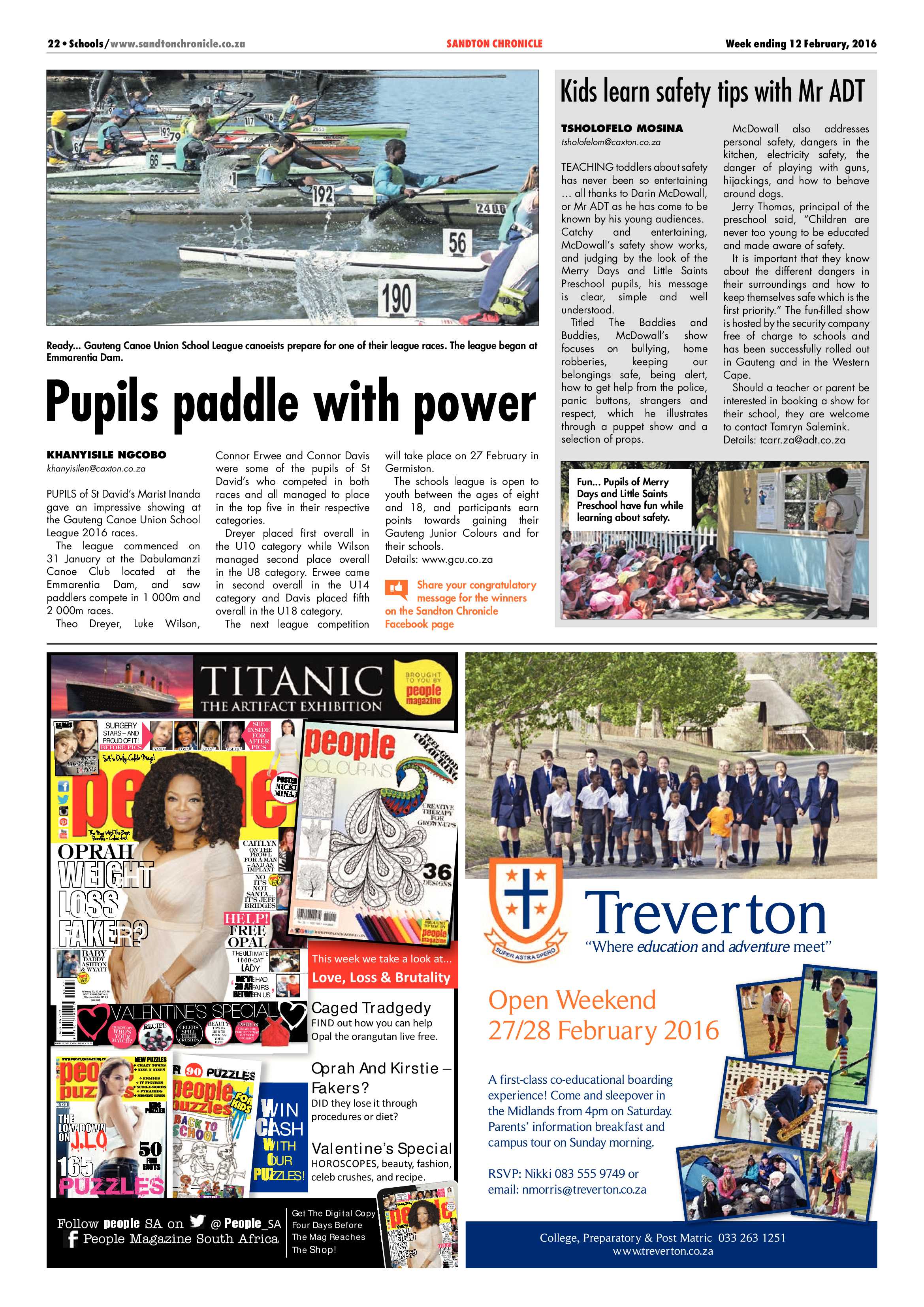 Sandton Chronicle 12 February 2016 page 22