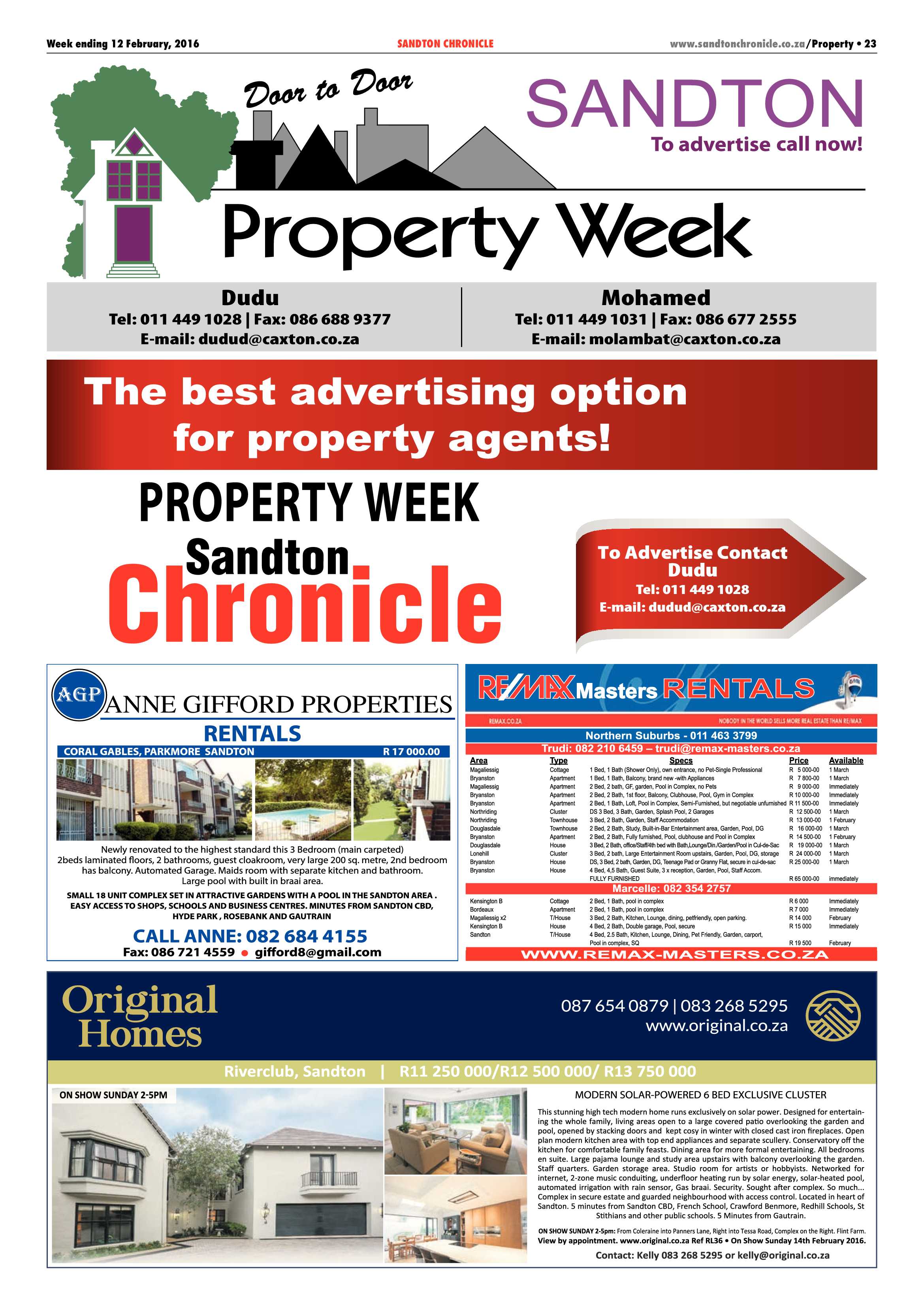 Sandton Chronicle 12 February 2016 page 23
