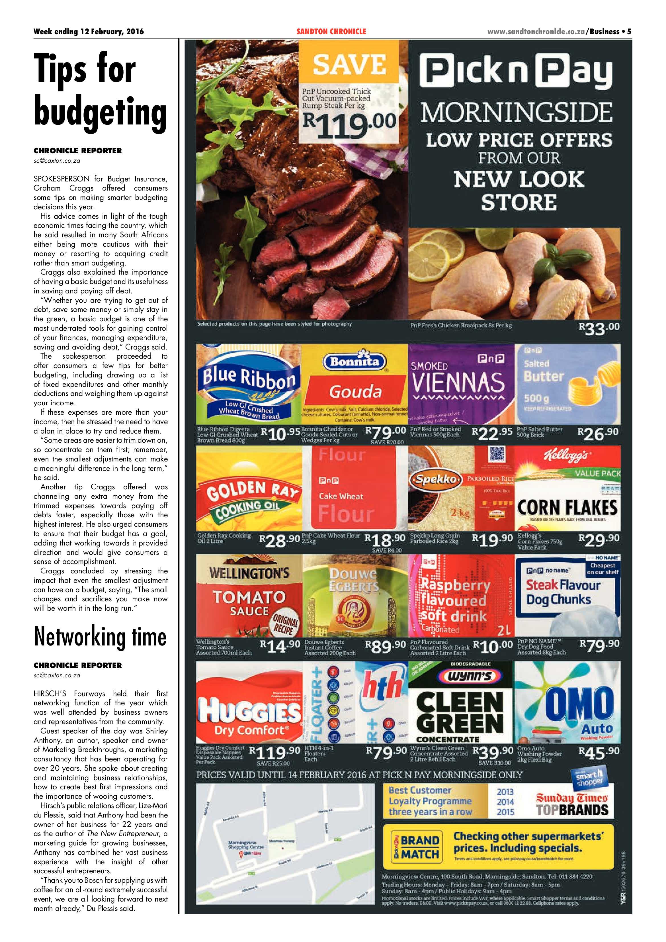 Sandton Chronicle 12 February 2016 page 5