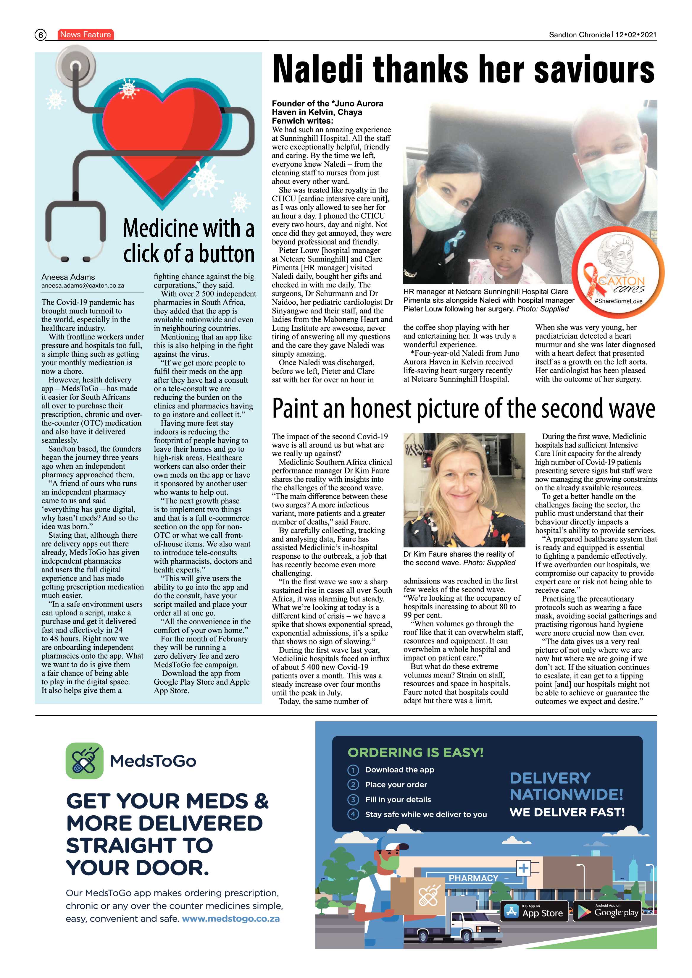 Sandton Chronicle 12 February 2021 page 6