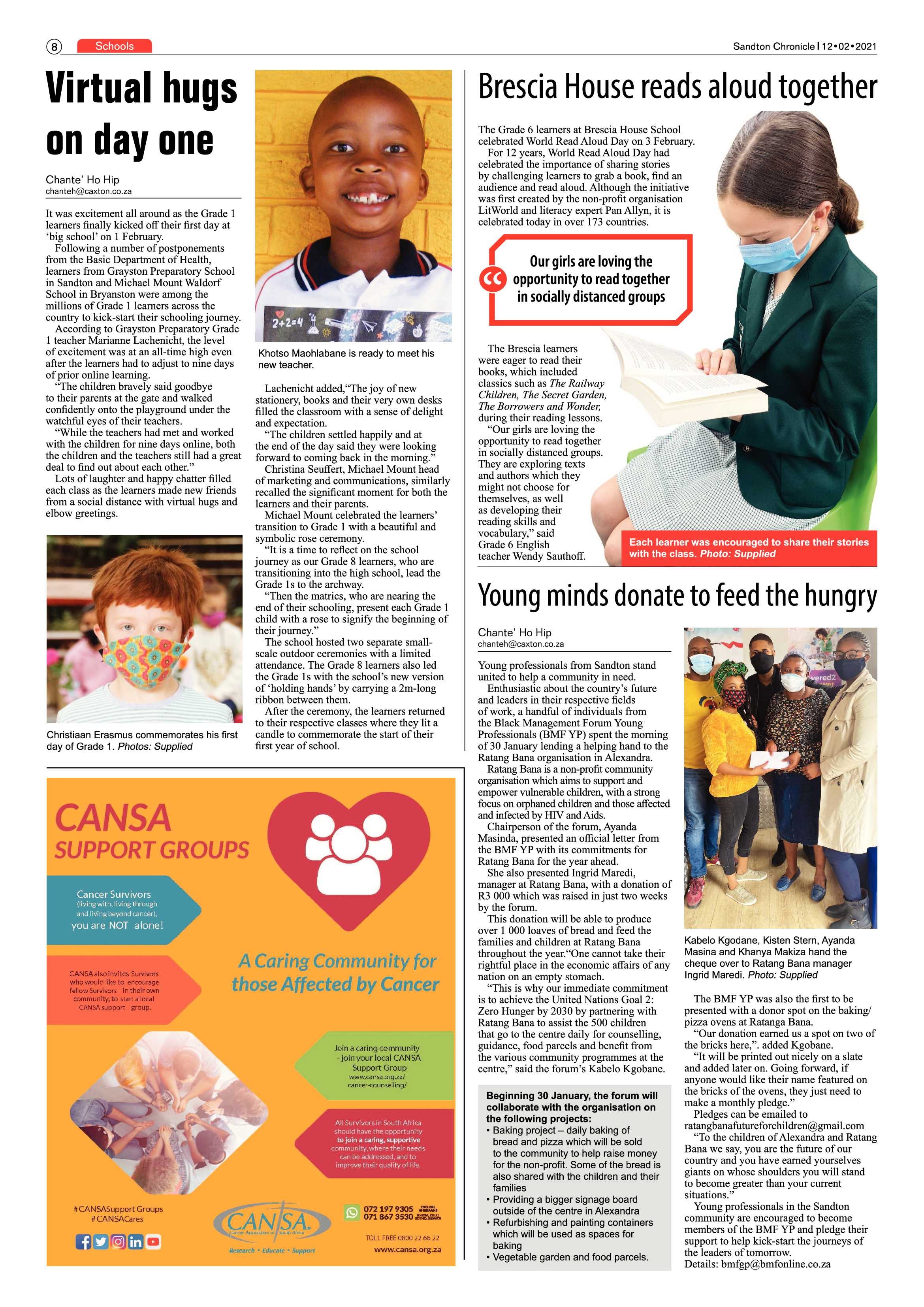 Sandton Chronicle 12 February 2021 page 8