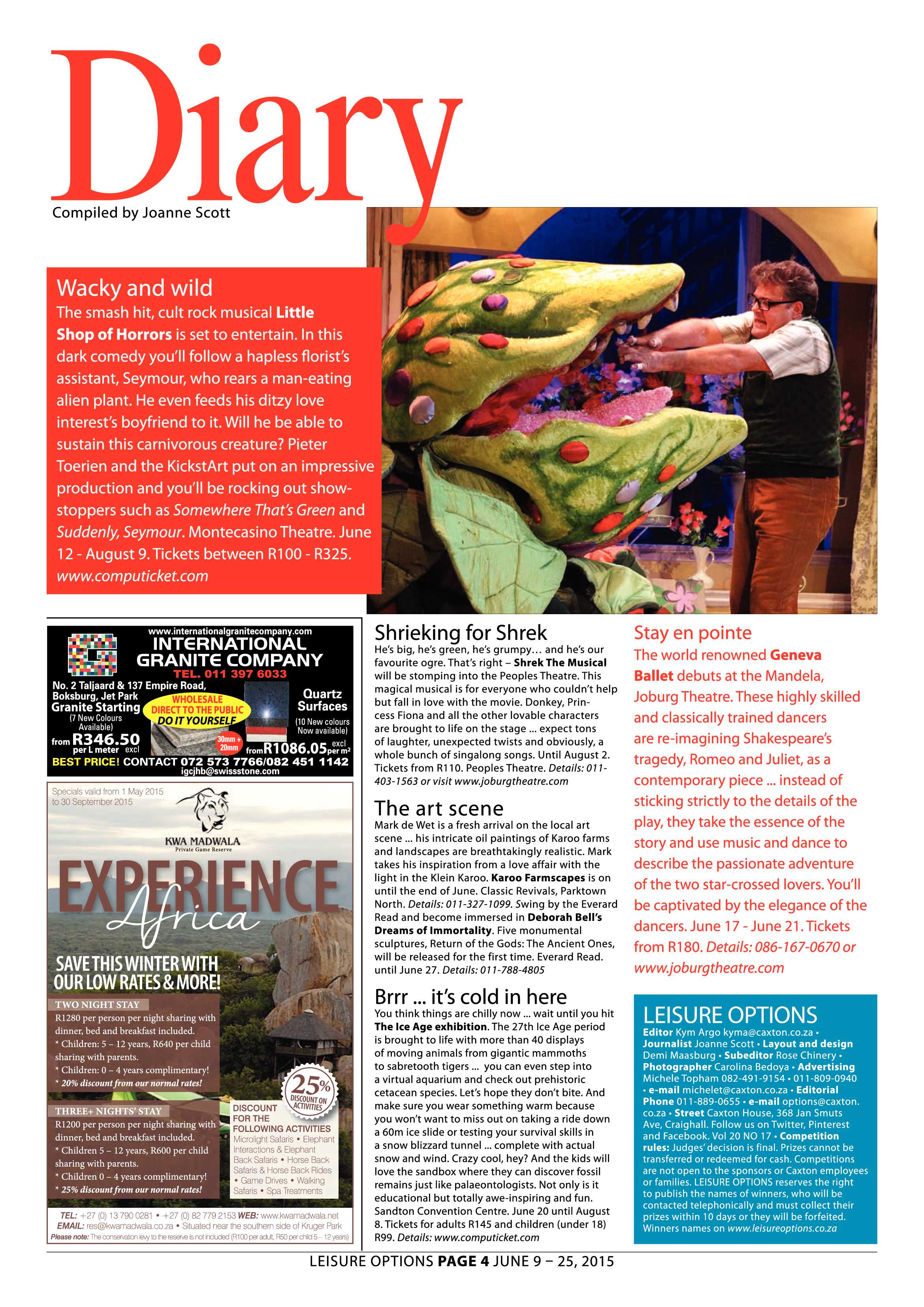 Sandton Chronicle 12 June 2015 page 16