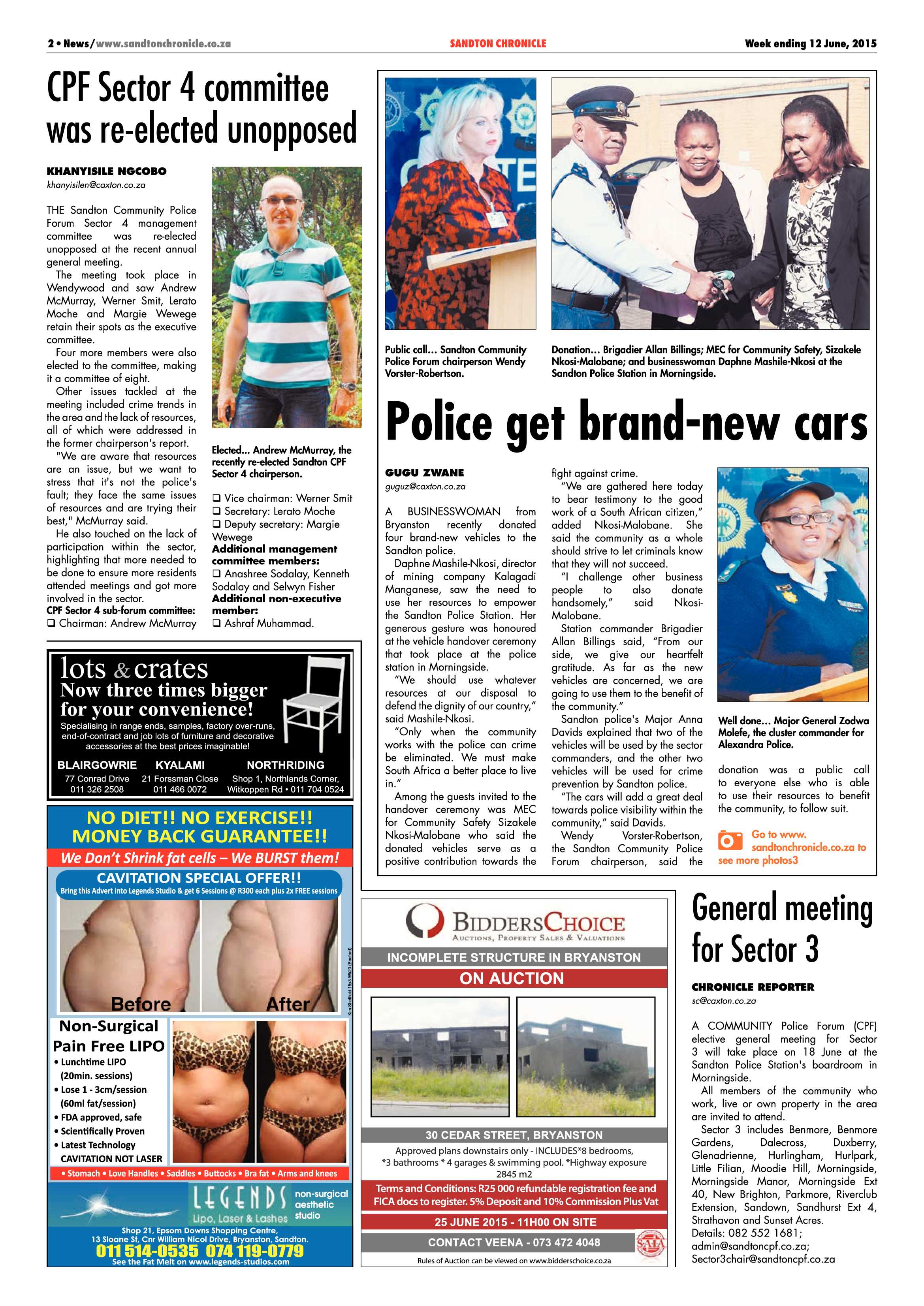 Sandton Chronicle 12 June 2015 page 2