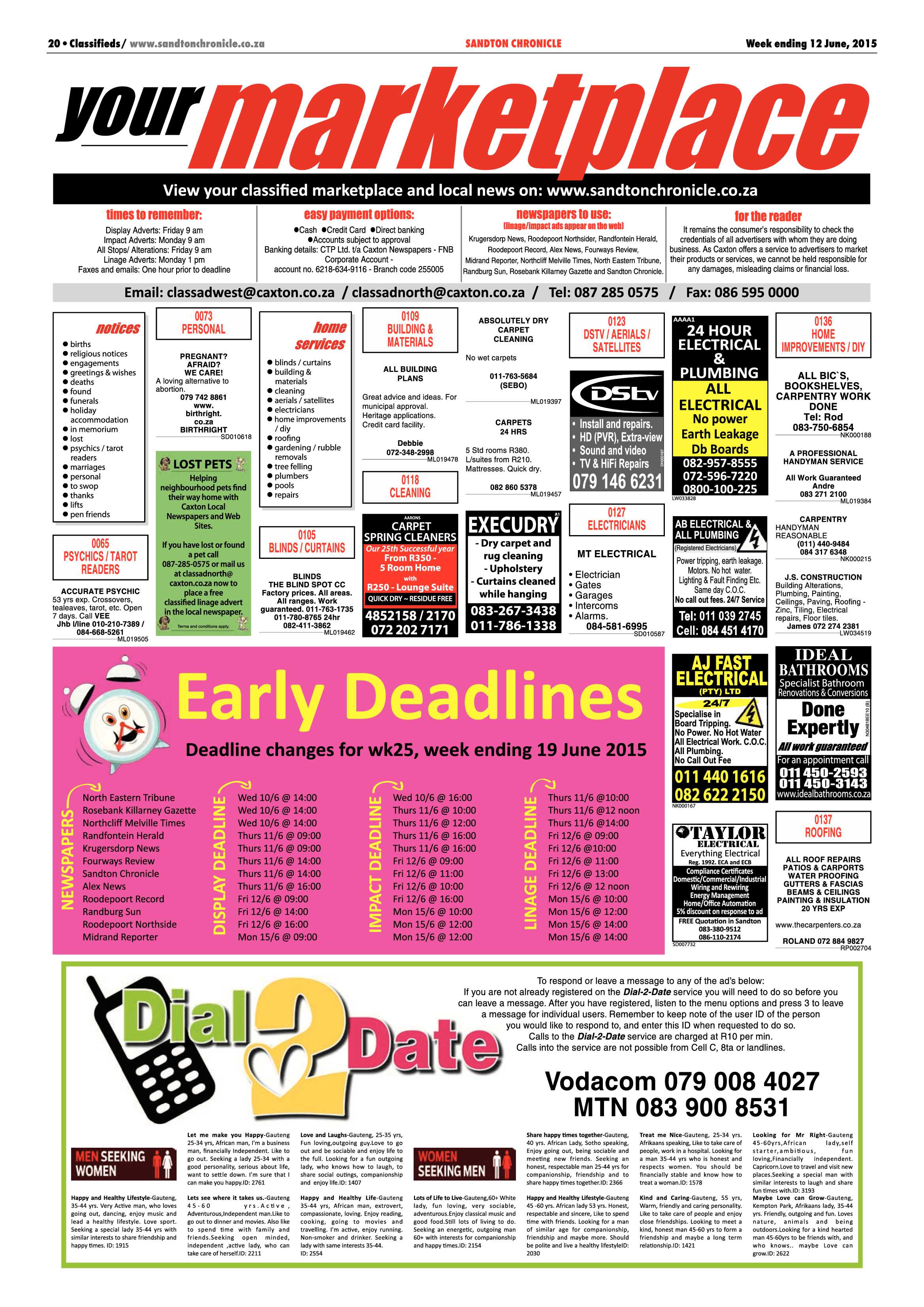 Sandton Chronicle 12 June 2015 page 28