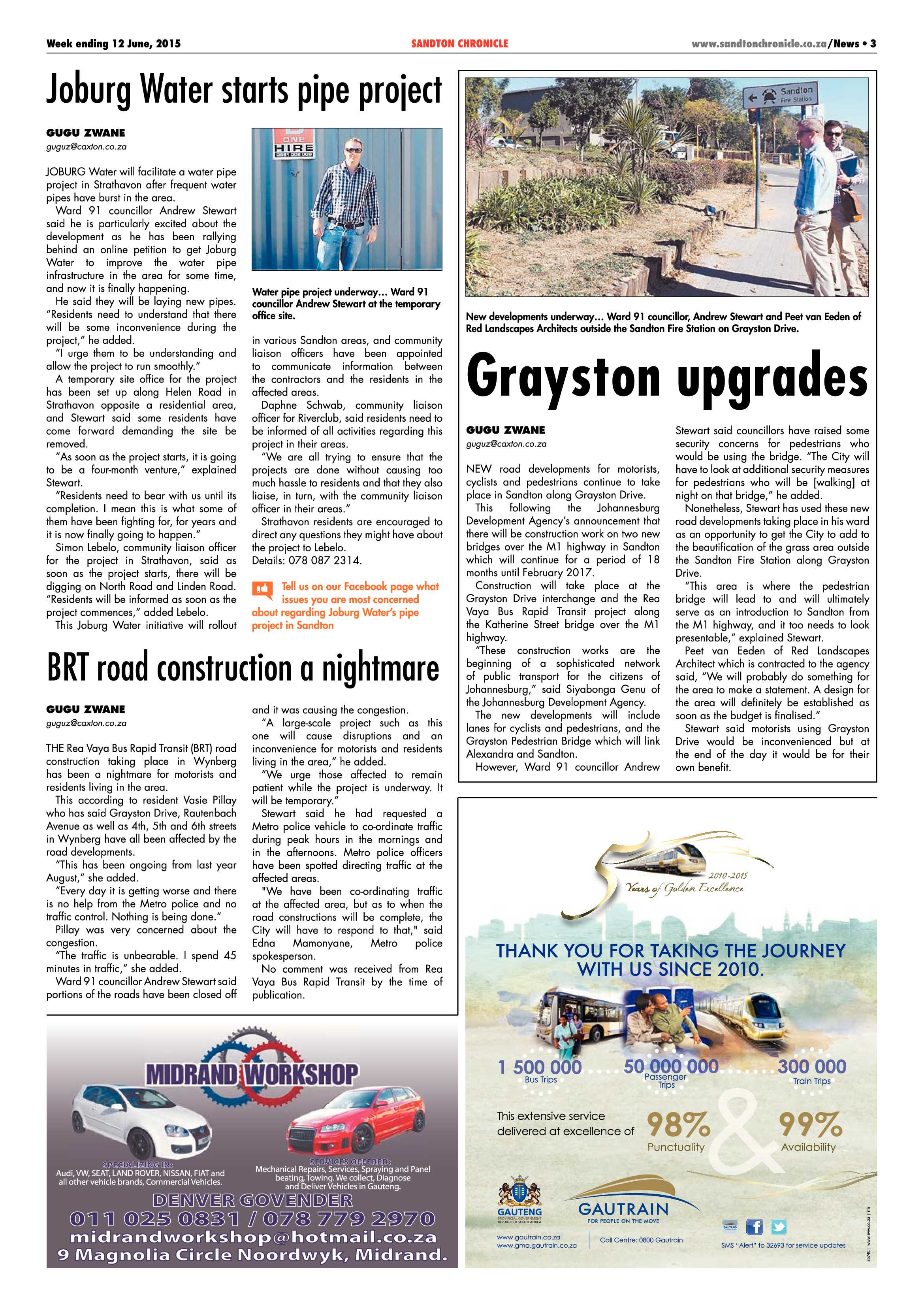 Sandton Chronicle 12 June 2015 page 3