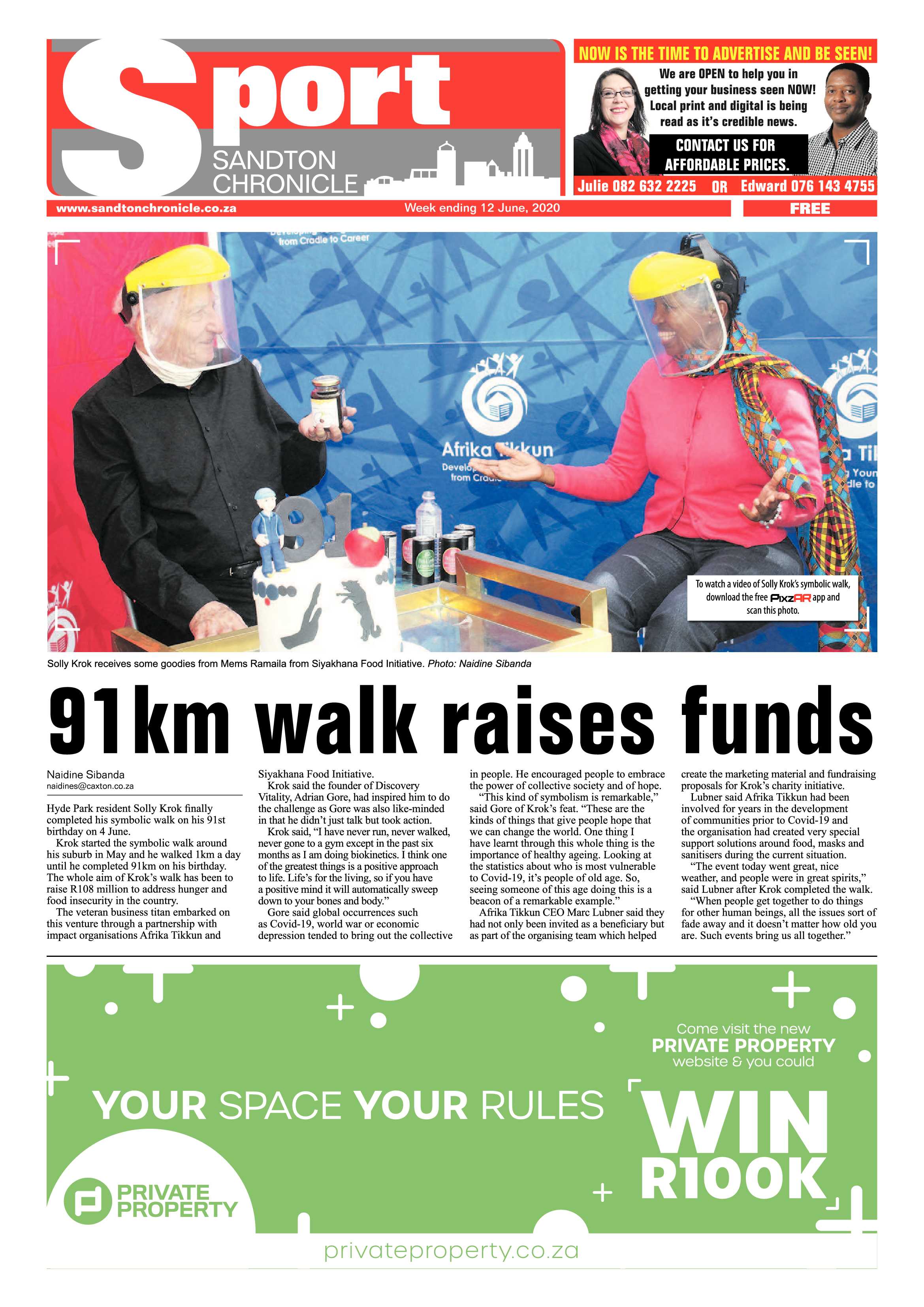 Sandton Chronicle 12 June 2020 page 8