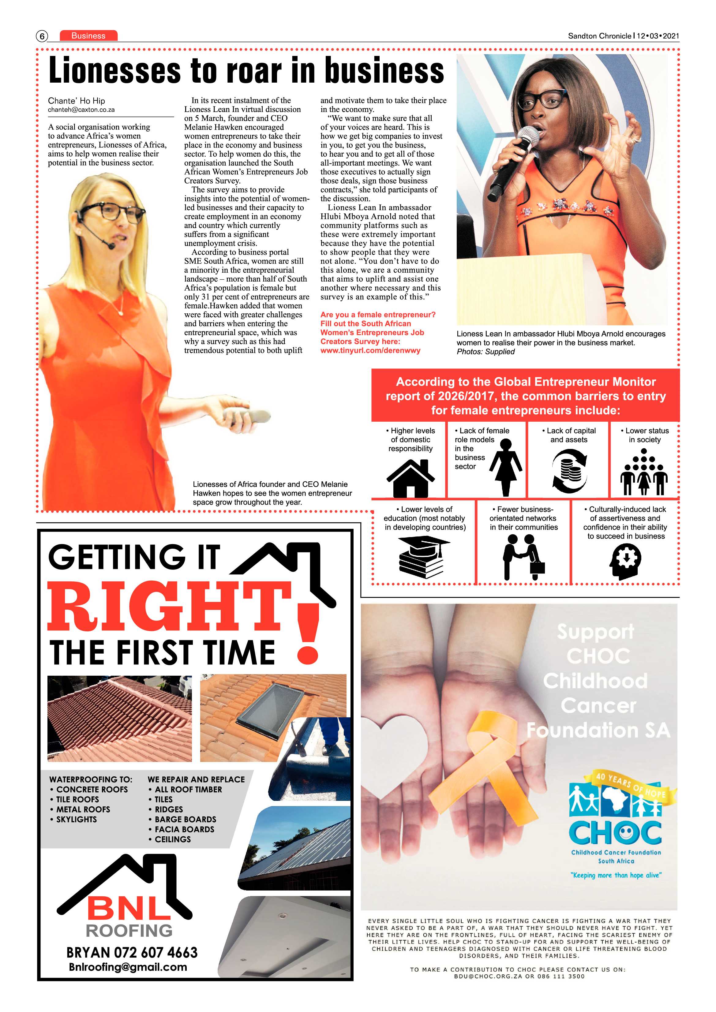 Sandton Chronicle 12 March 2021 page 6