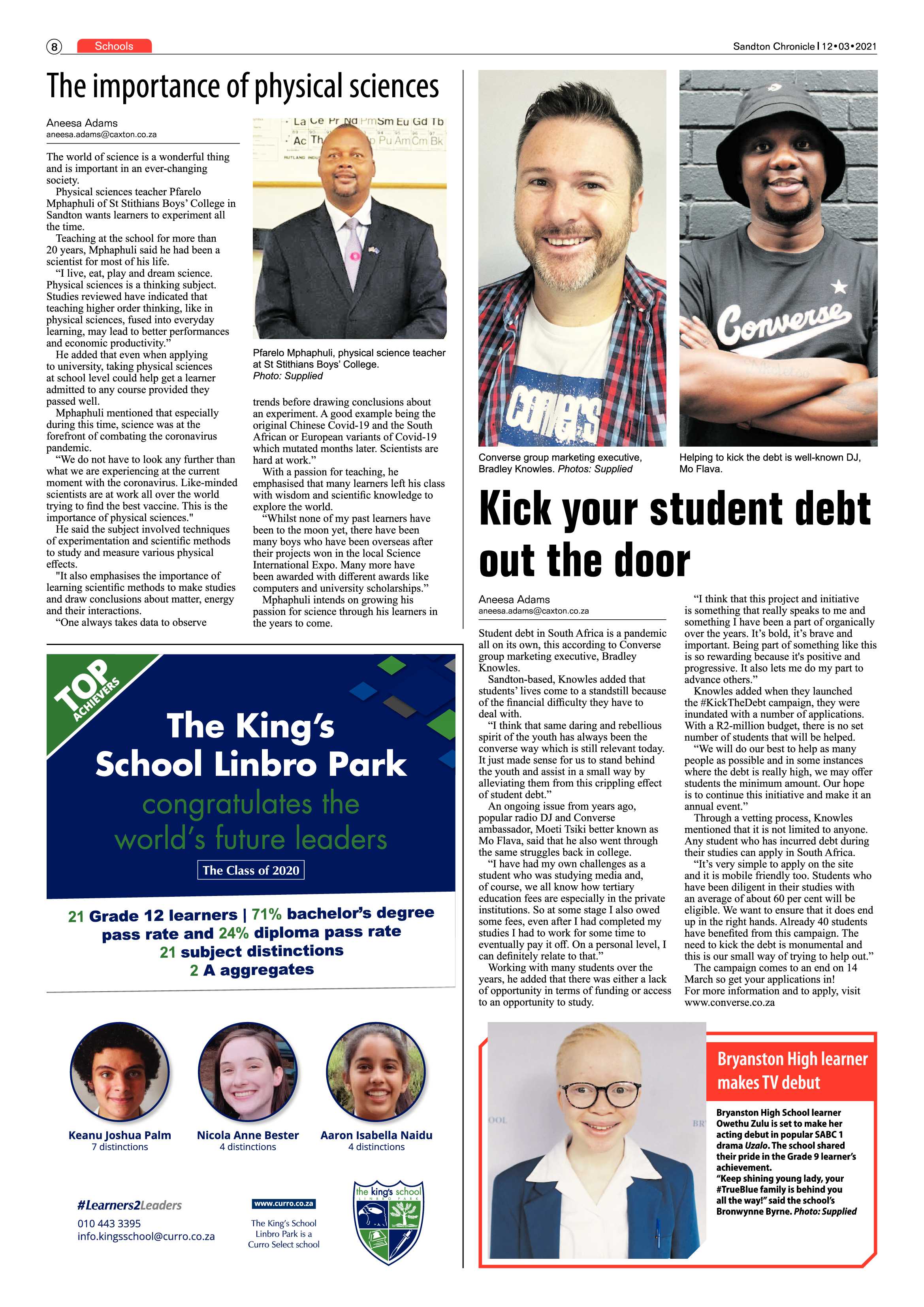 Sandton Chronicle 12 March 2021 page 8