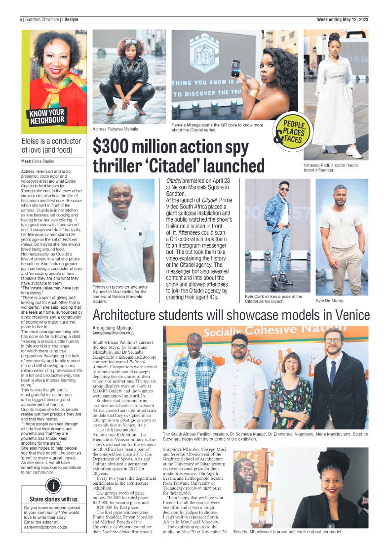 Sandton Chronicle 12 May 2023 page 6