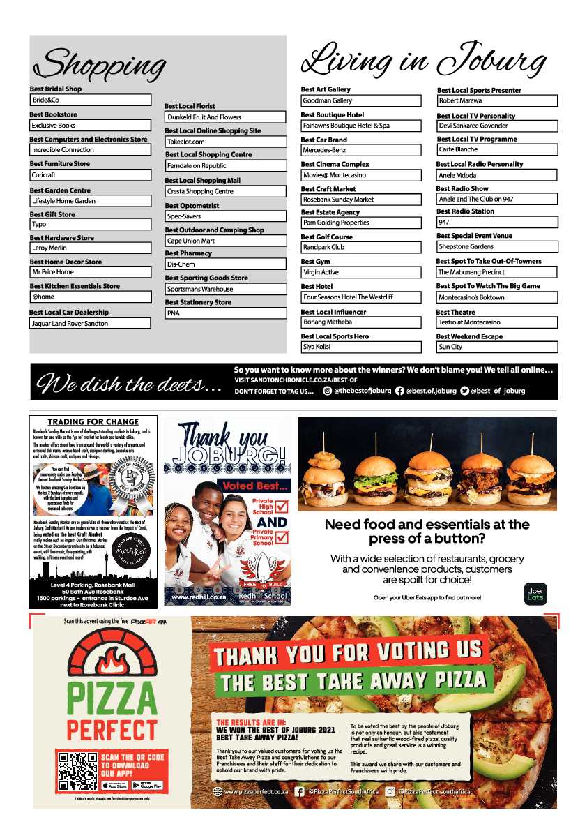 Sandton Chronicle 12 November 2021 page 15