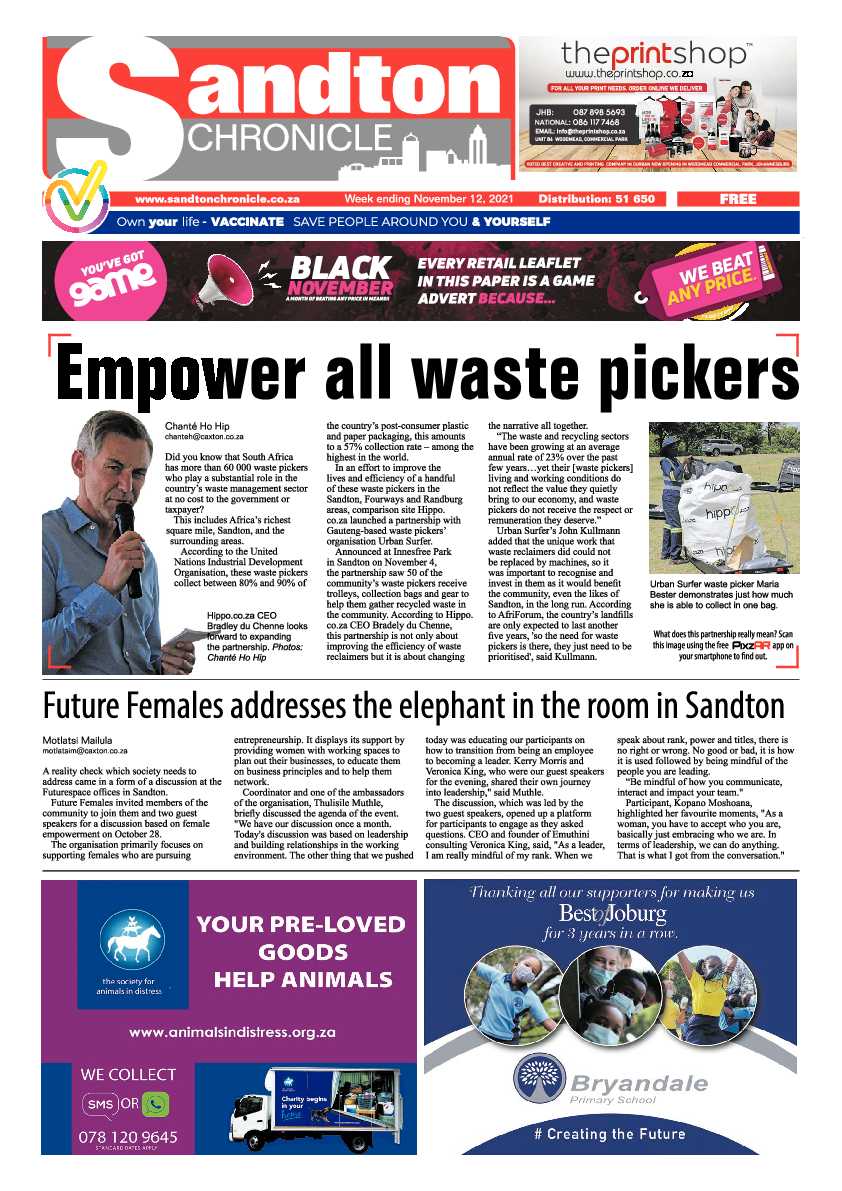 Sandton Chronicle 12 November 2021 page 3