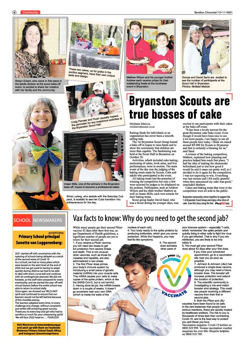 Sandton Chronicle 12 November 2021 page 8