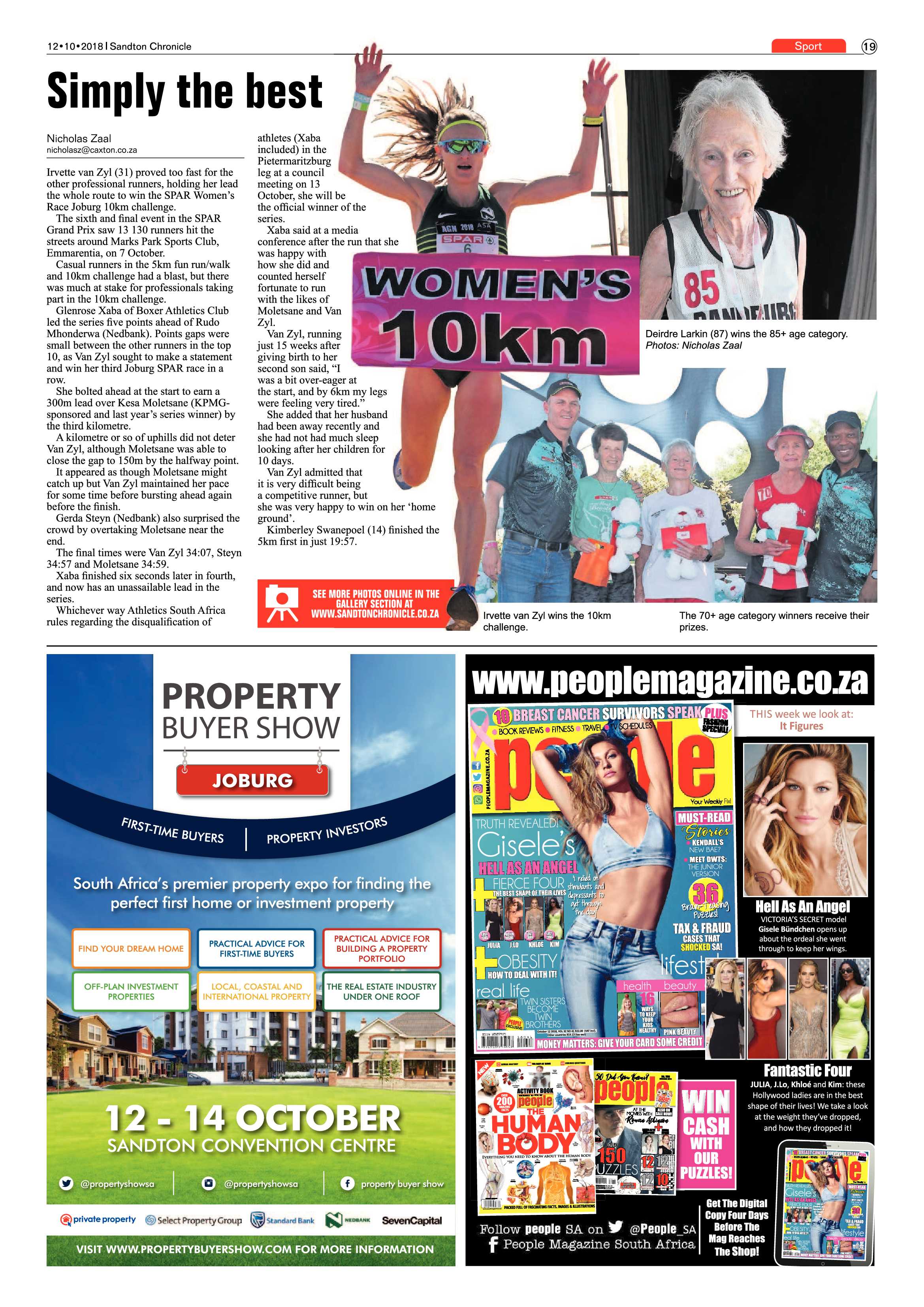 Sandton Chronicle 12 October 2018 page 19