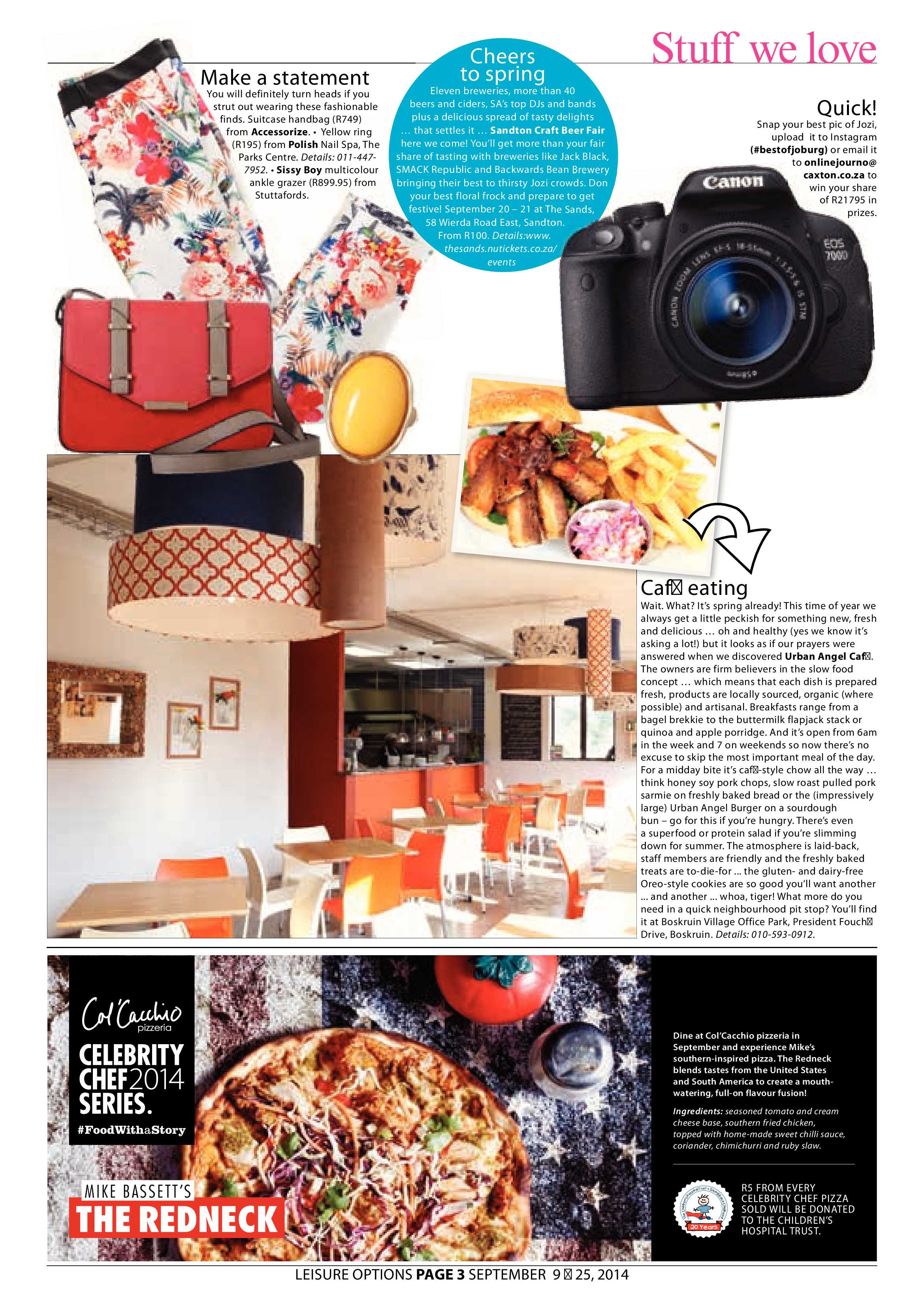 Sandton Chronicle 12 September 2014 page 13