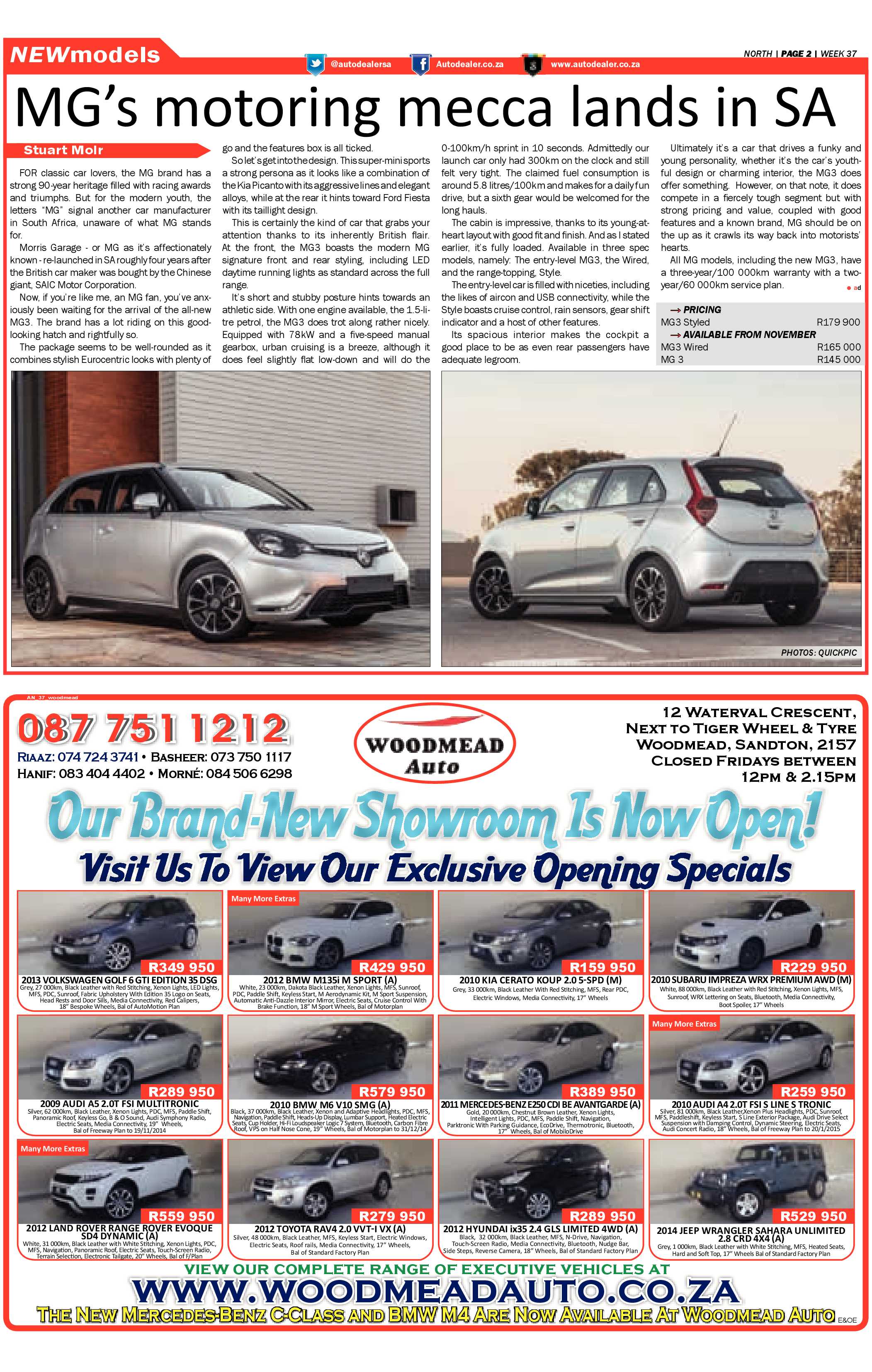 Sandton Chronicle 12 September 2014 page 16