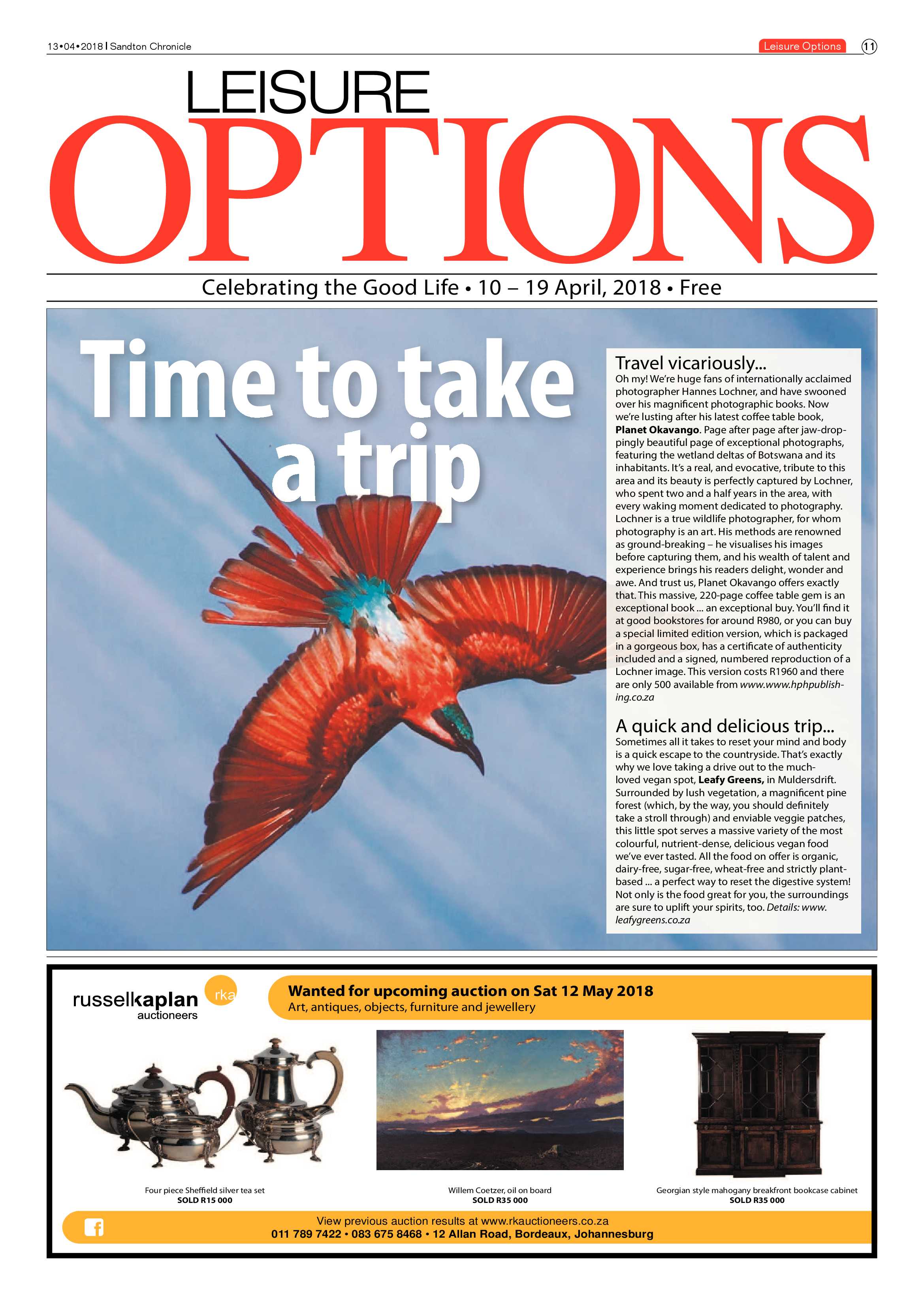 Sandton Chronicle 13 April 2018 page 11