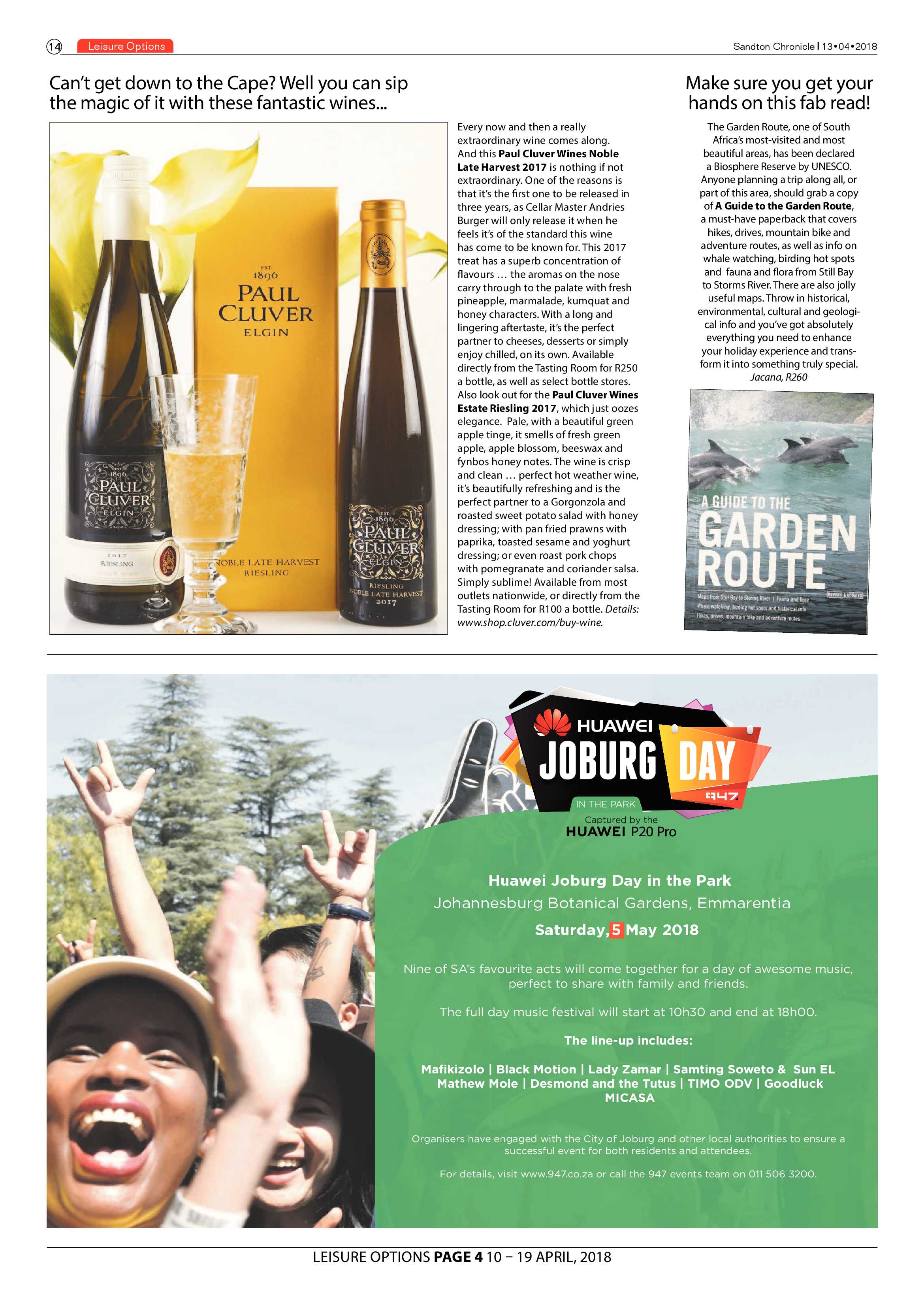 Sandton Chronicle 13 April 2018 page 14