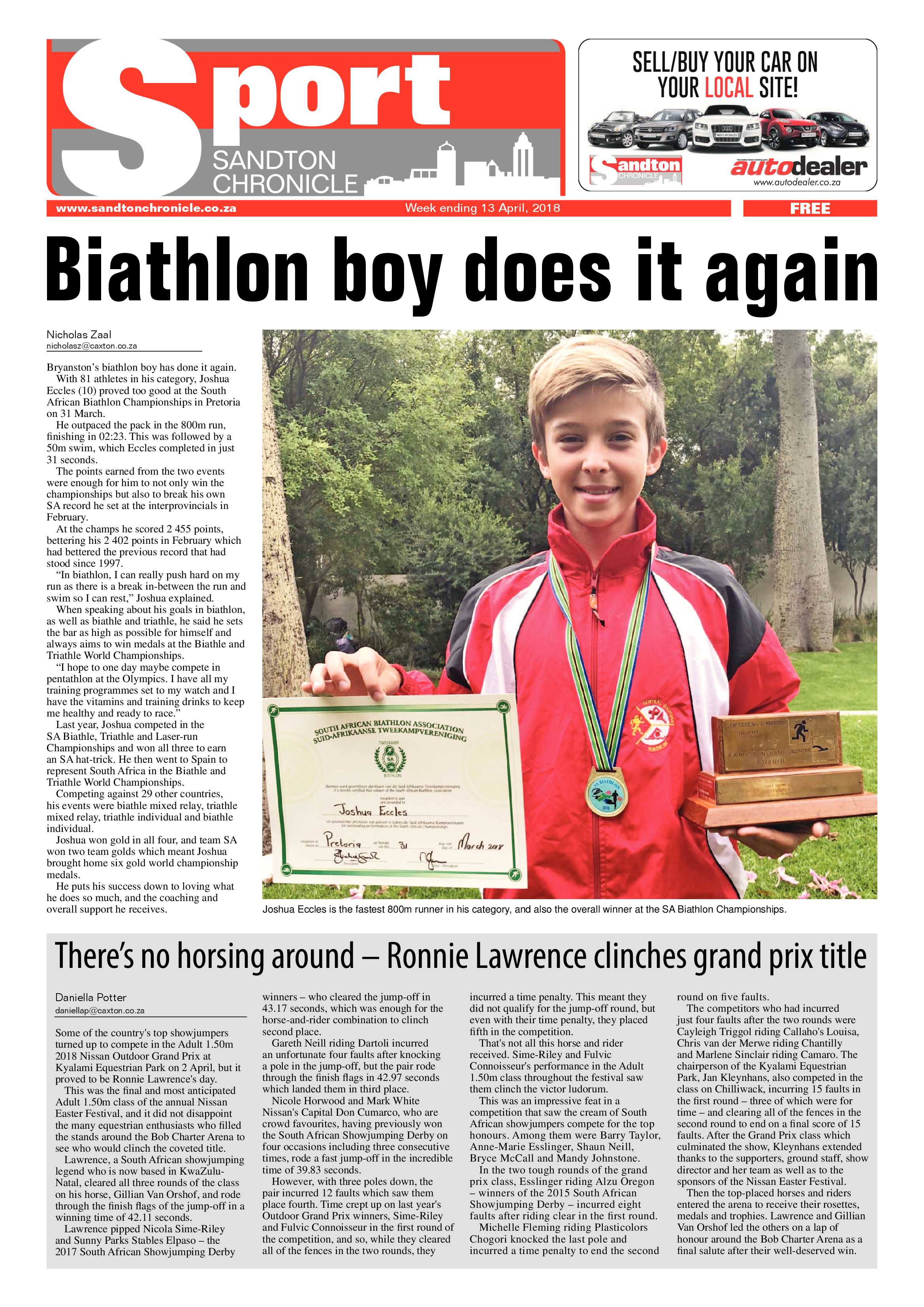 Sandton Chronicle 13 April 2018 page 24