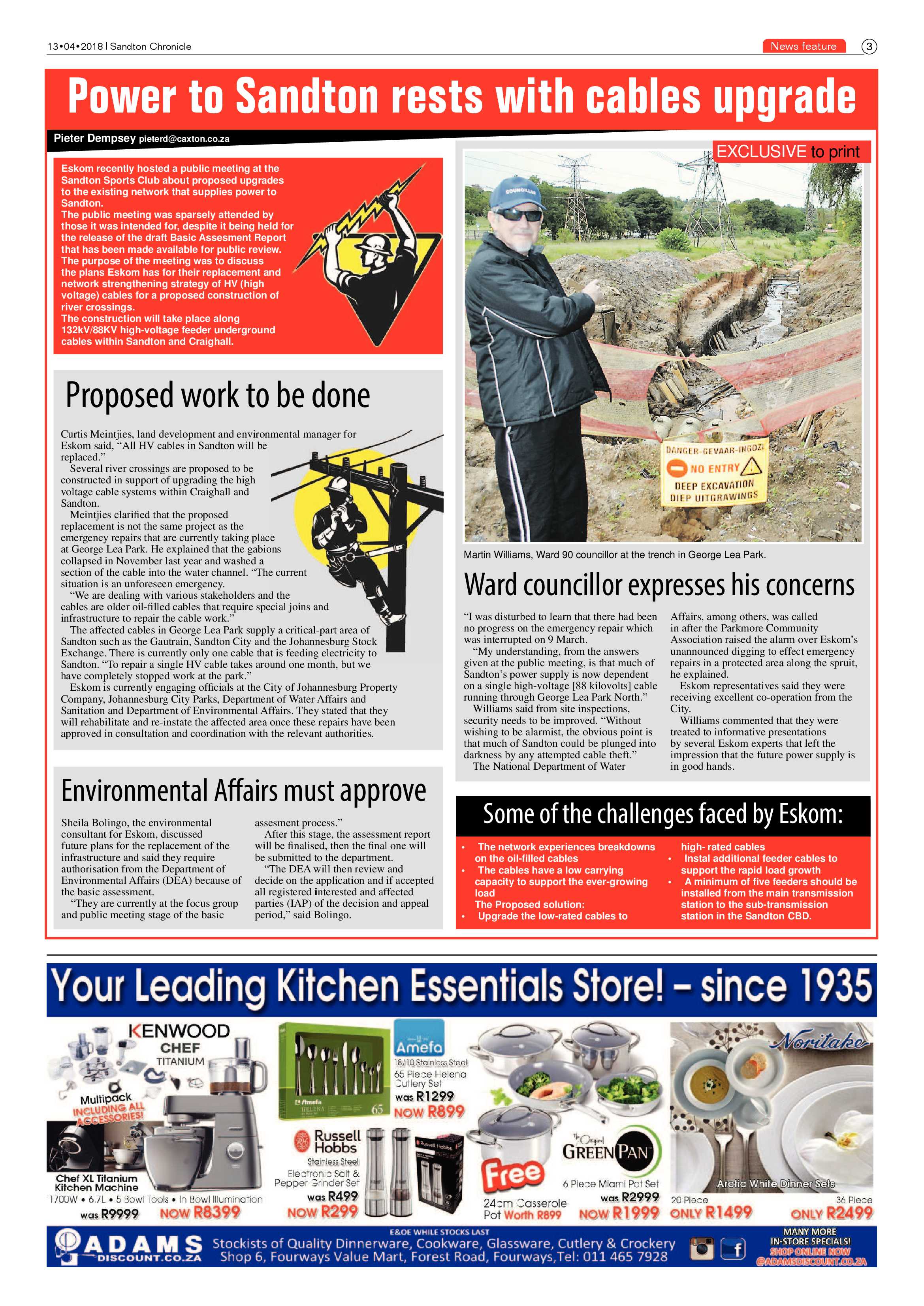 Sandton Chronicle 13 April 2018 page 3