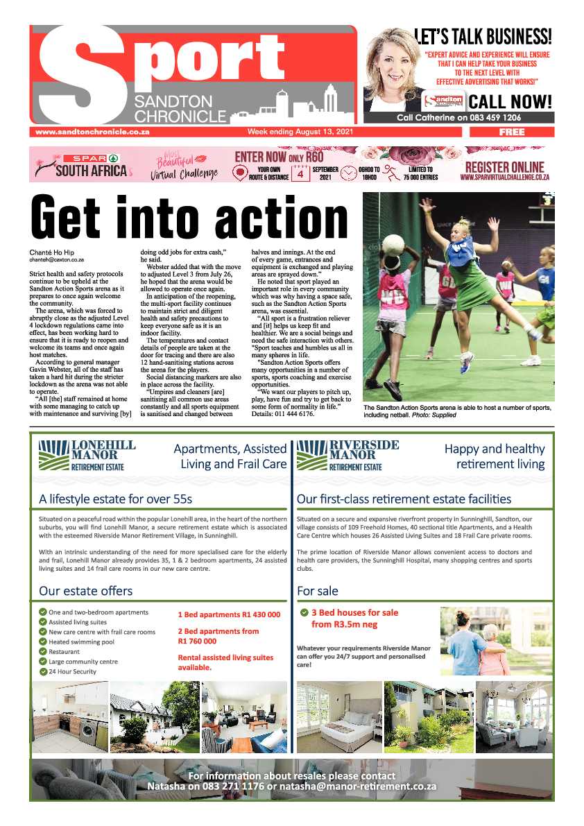 Sandton Chronicle 13 August 2021 page 8