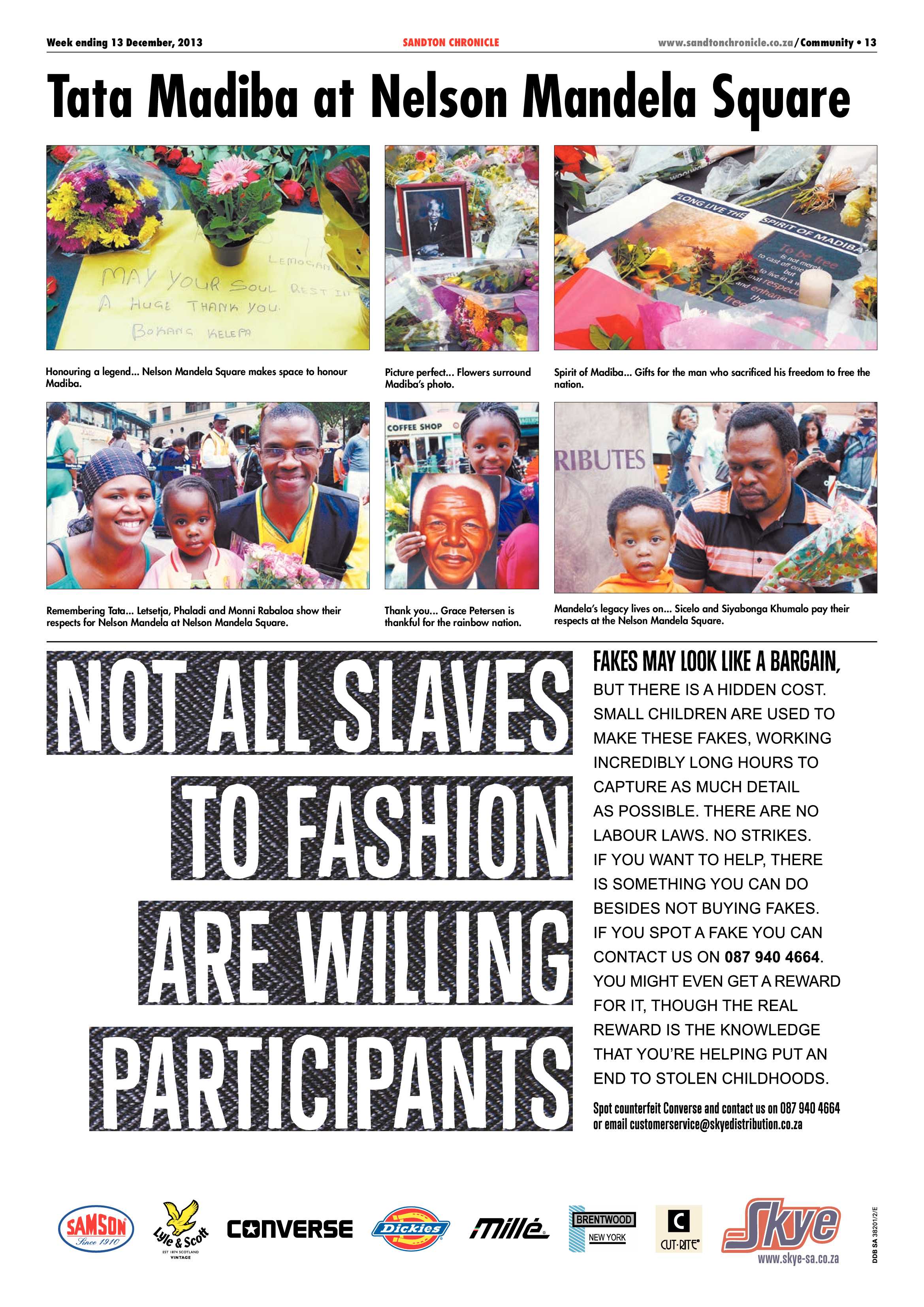 Sandton Chronicle 13 December 2013 page 15