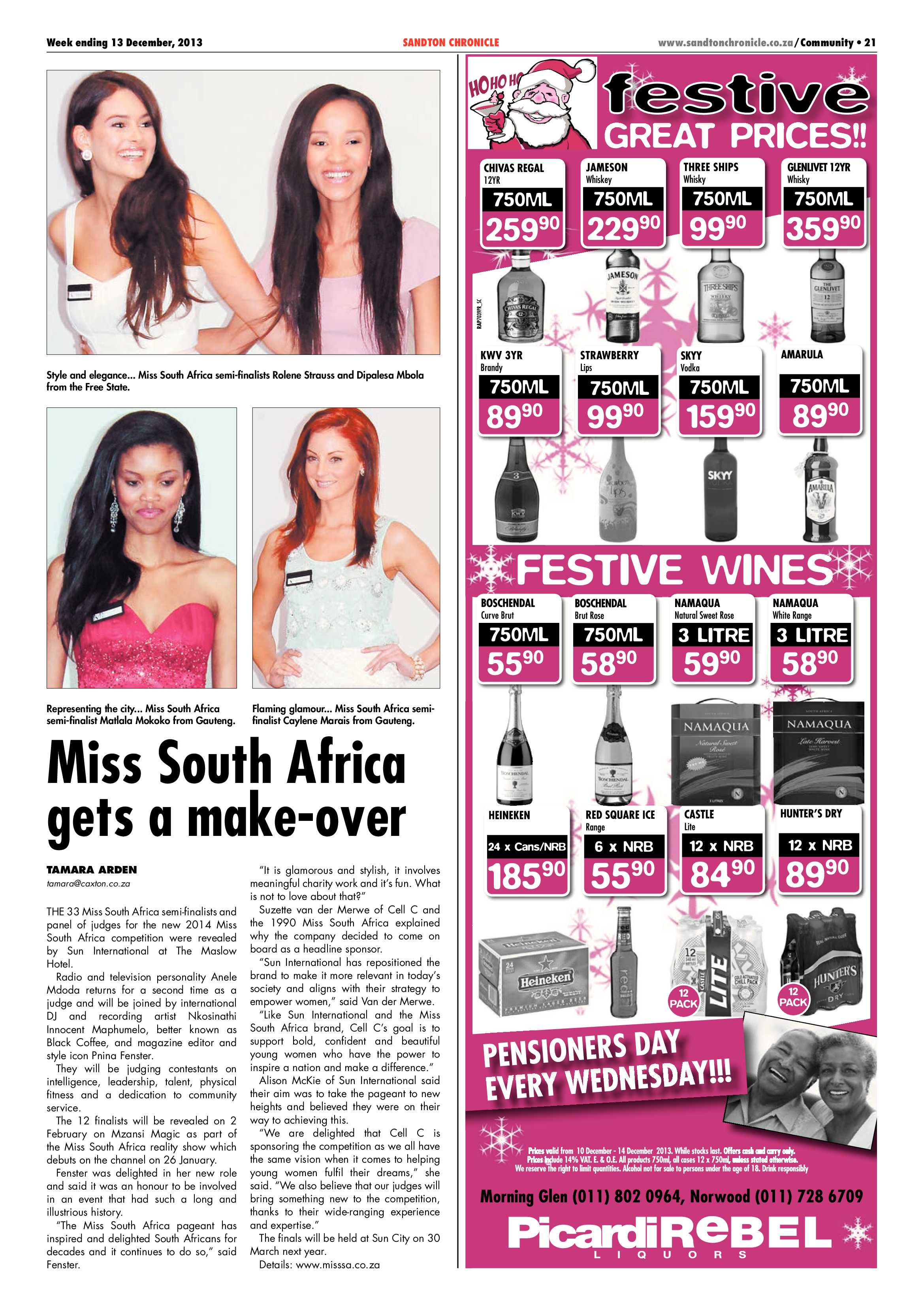 Sandton Chronicle 13 December 2013 page 23